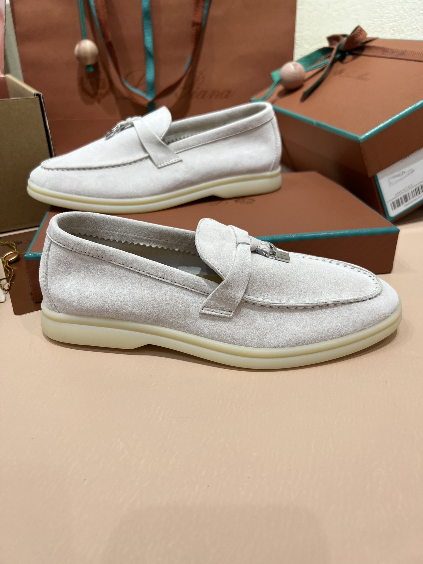 UA Loro Piana Summer Charms Walk Loafers