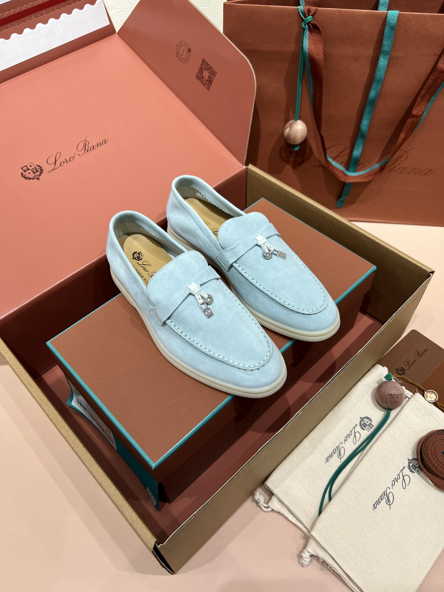 UA Loro Piana Summer Charms Walk Loafers