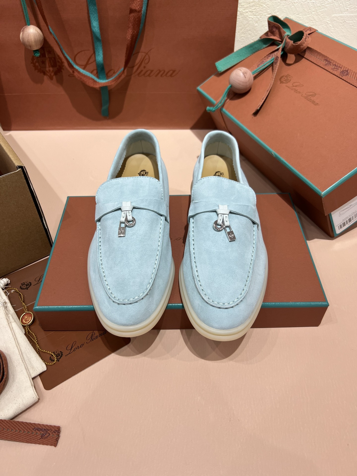 UA Loro Piana Summer Charms Walk Loafers