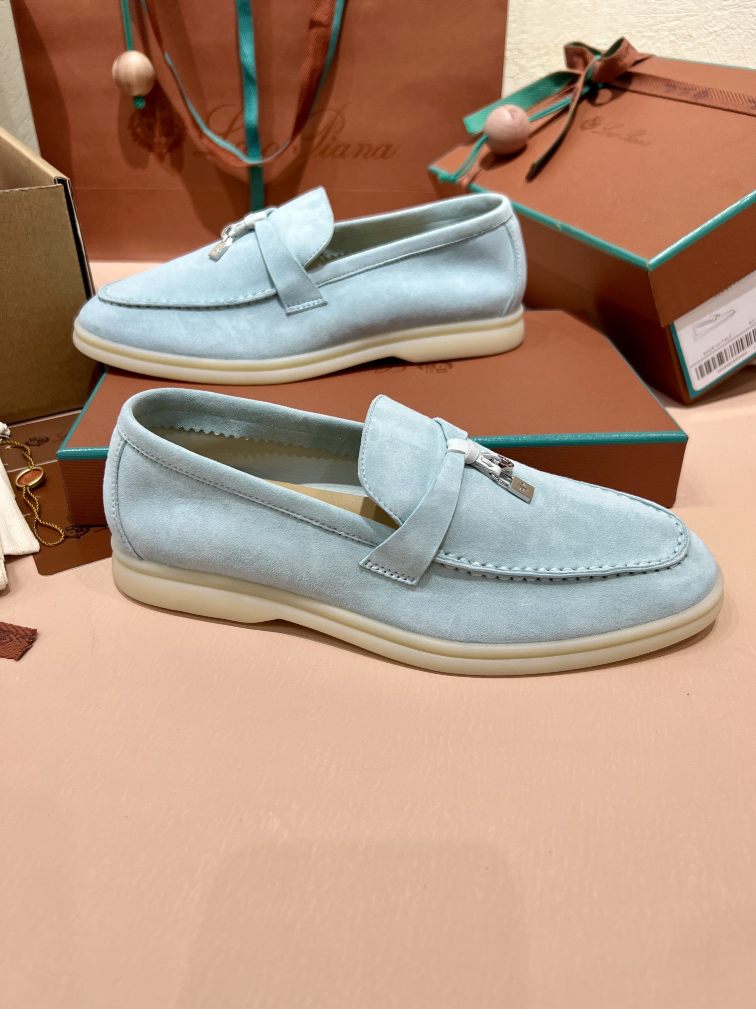 UA Loro Piana Summer Charms Walk Loafers