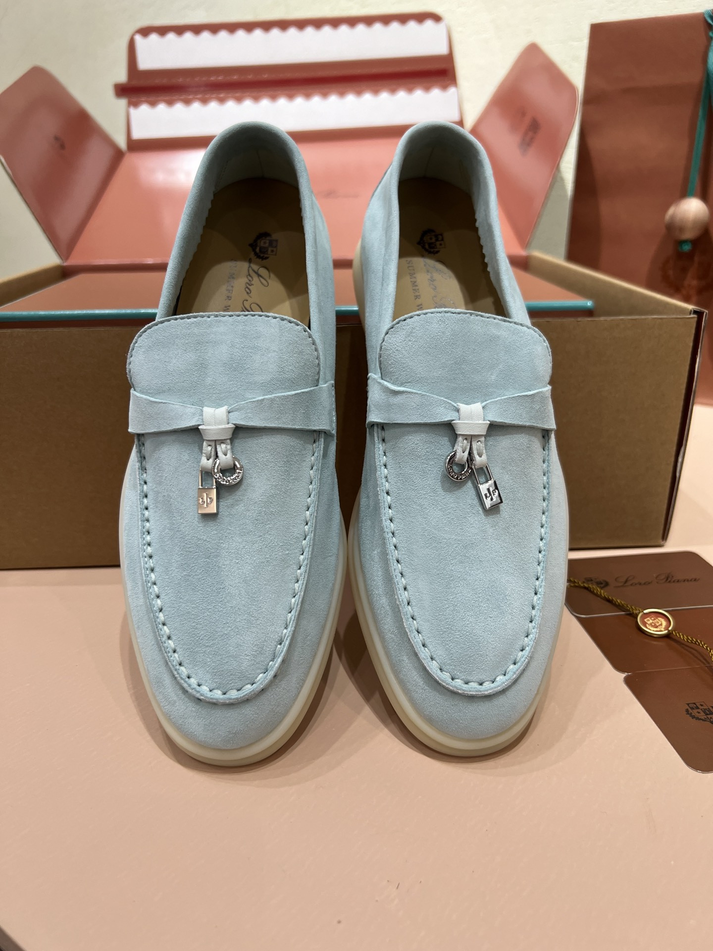 UA Loro Piana Summer Charms Walk Loafers