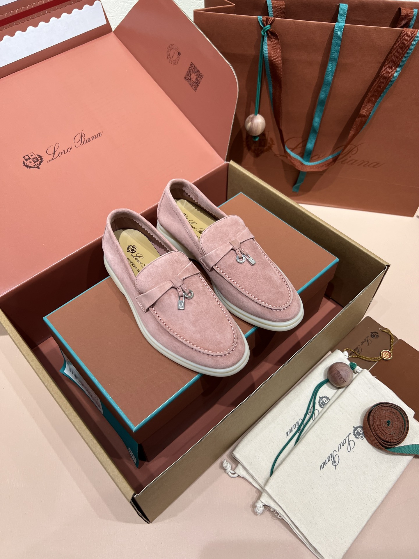 UA Loro Piana Summer Charms Walk Loafers