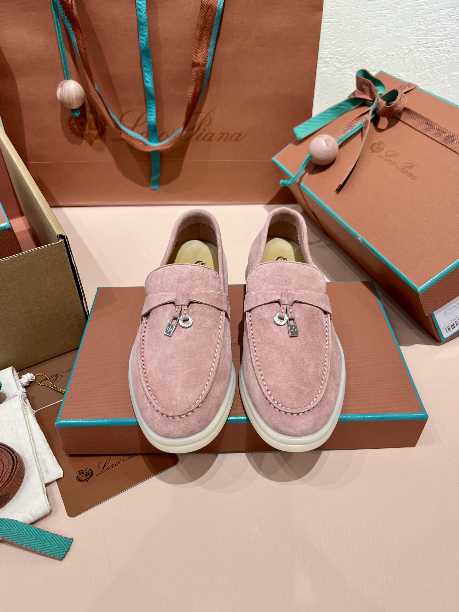 UA Loro Piana Summer Charms Walk Loafers