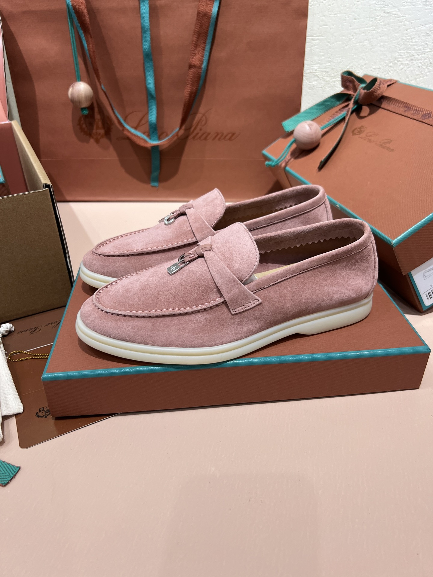 UA Loro Piana Summer Charms Walk Loafers