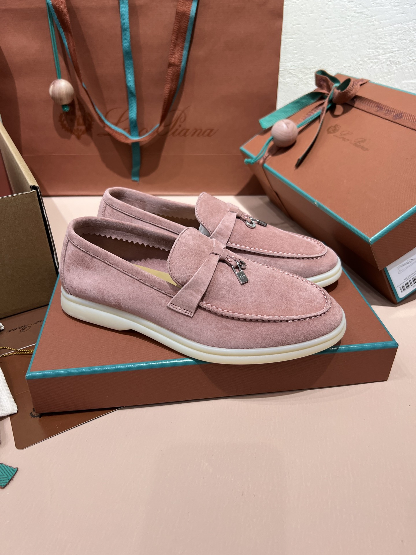 UA Loro Piana Summer Charms Walk Loafers