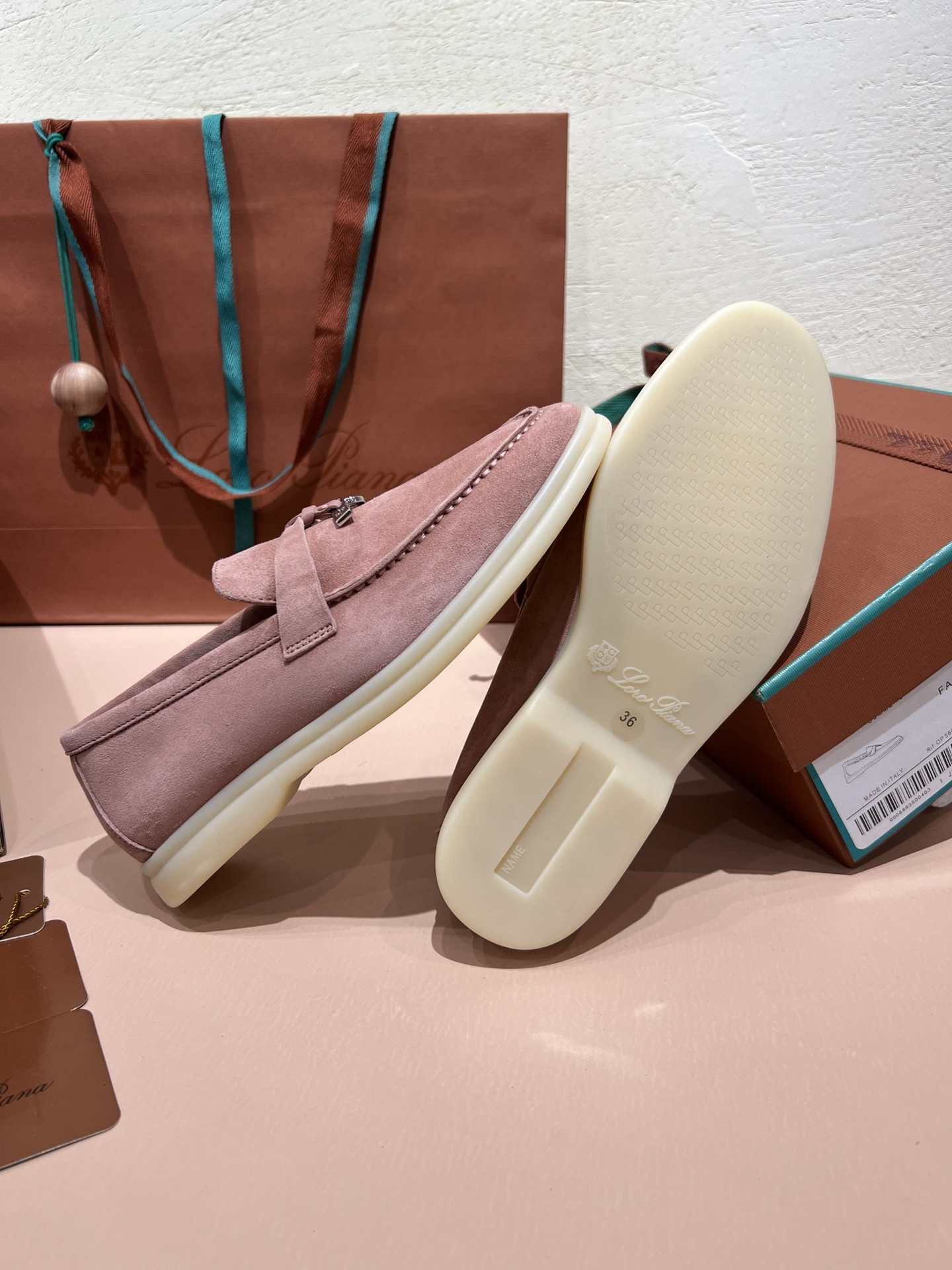 UA Loro Piana Summer Charms Walk Loafers