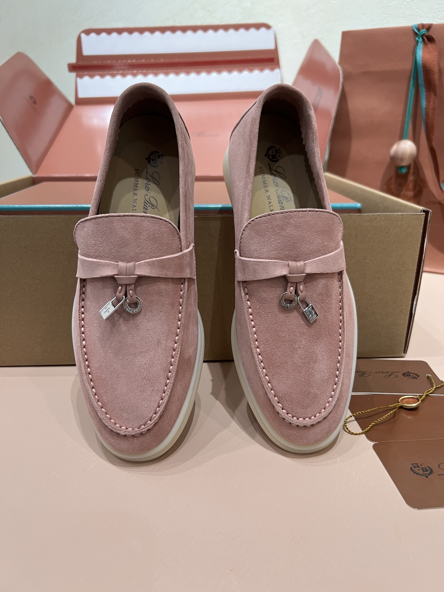 UA Loro Piana Summer Charms Walk Loafers