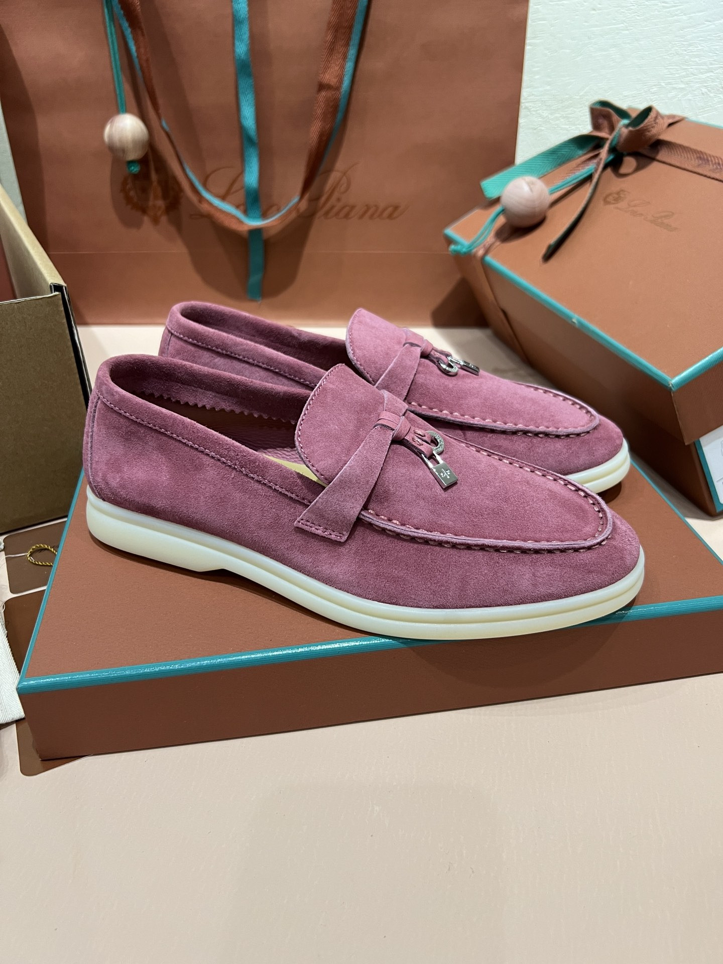 UA Loro Piana Summer Charms Walk Loafers