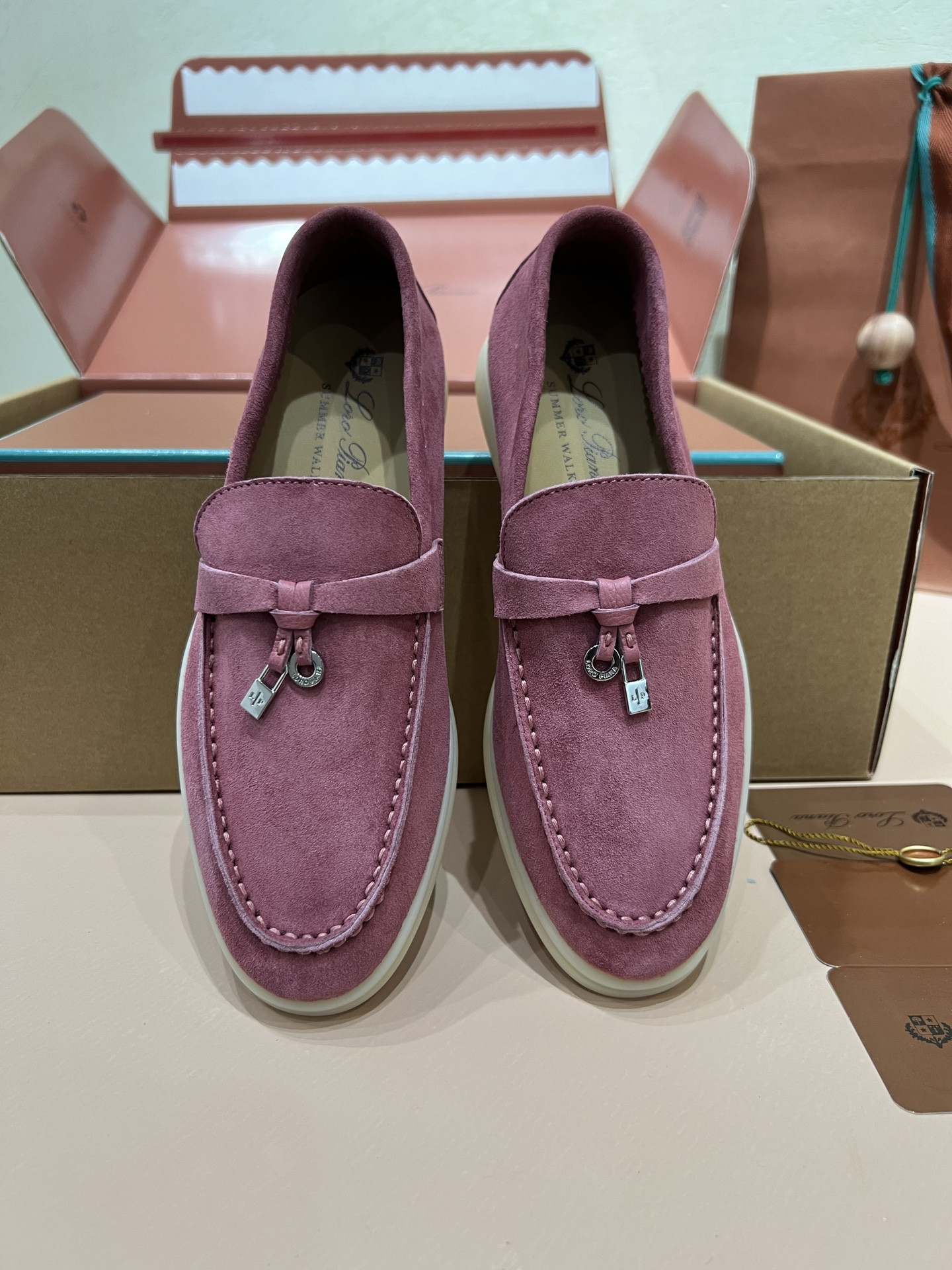 UA Loro Piana Summer Charms Walk Loafers