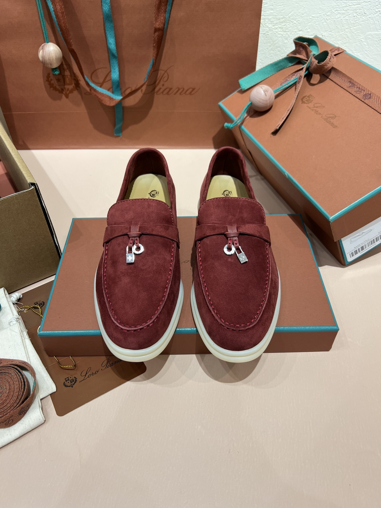 UA Loro Piana Summer Charms Walk Loafers