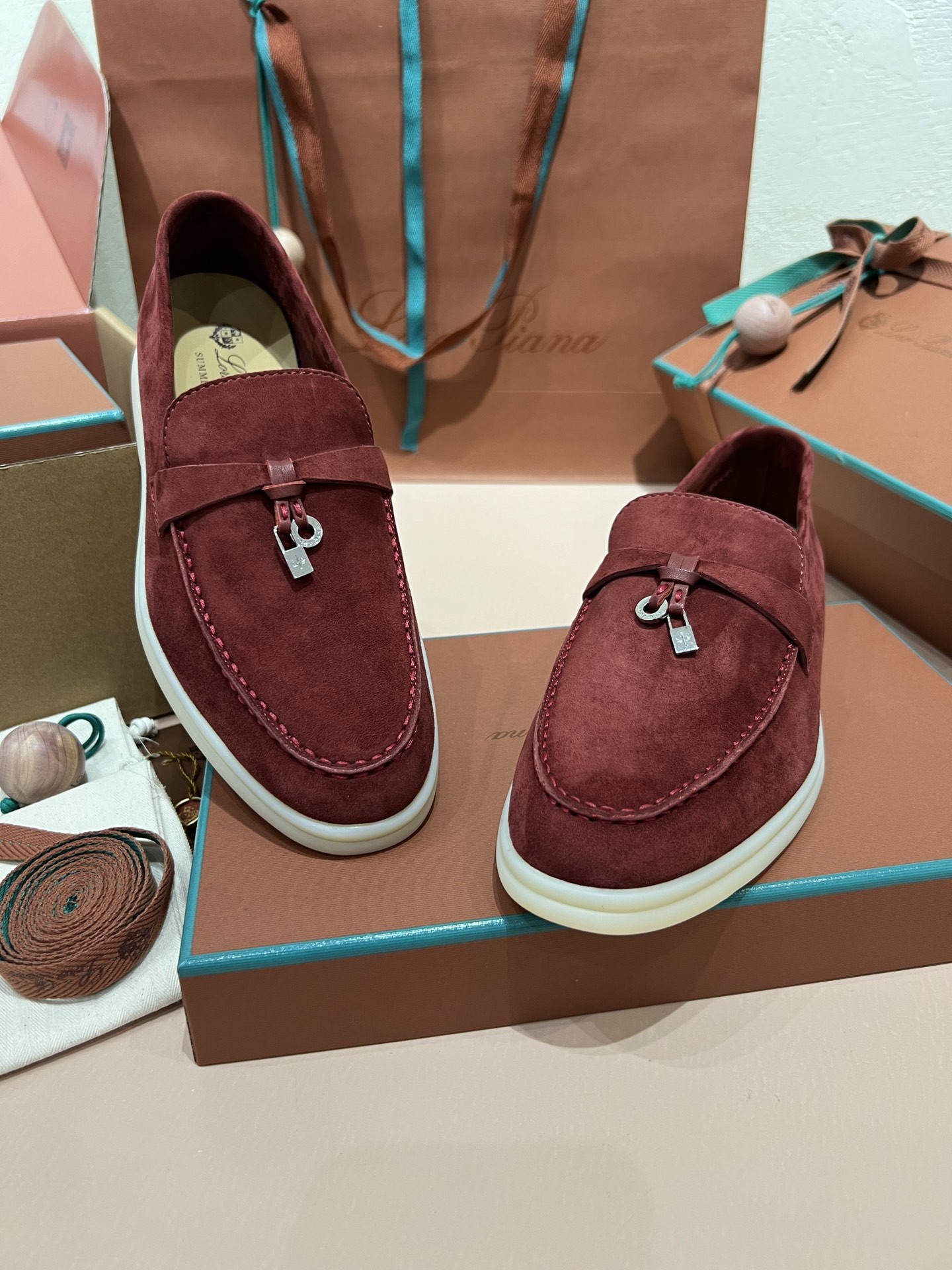 UA Loro Piana Summer Charms Walk Loafers