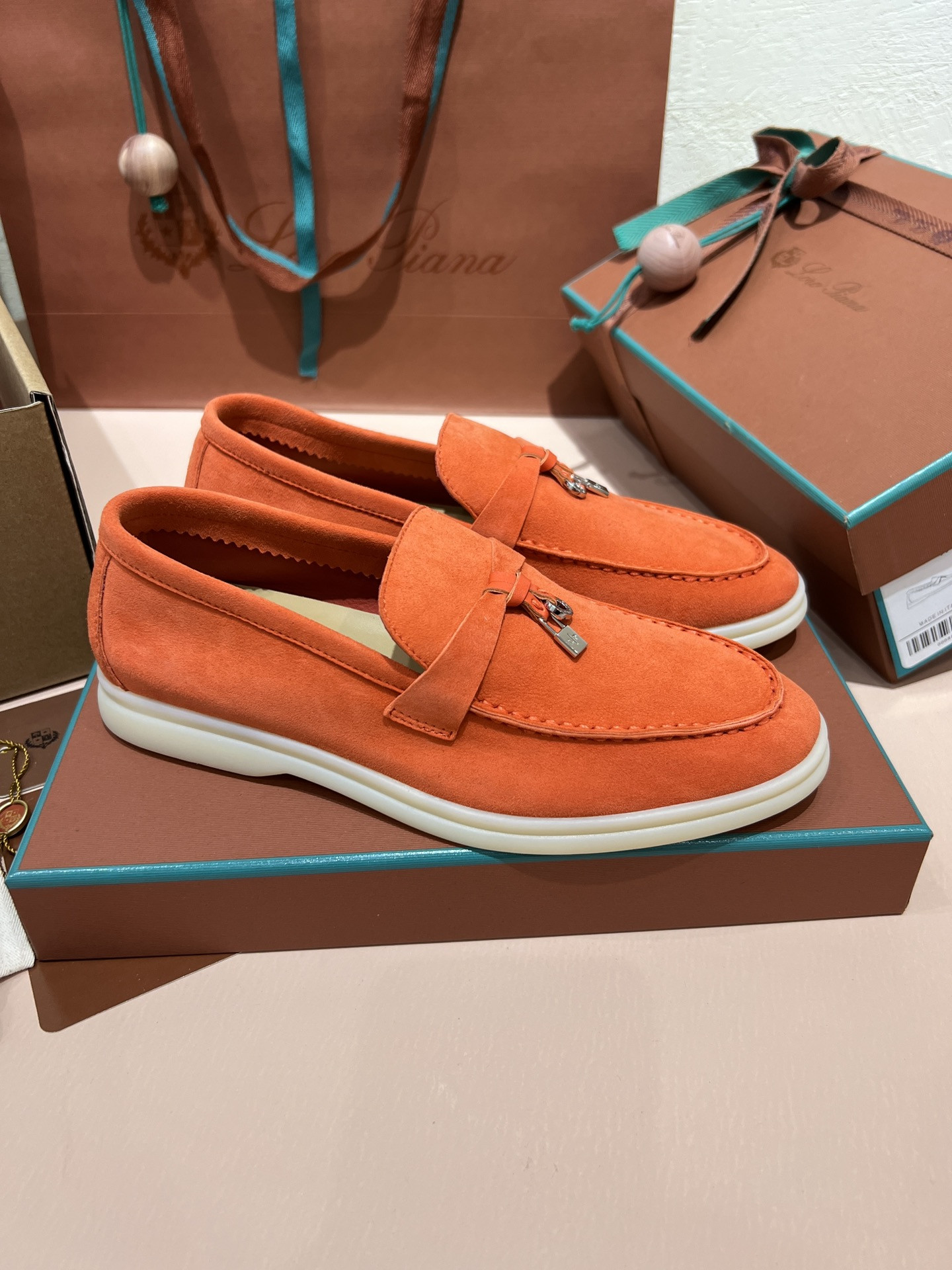 UA Loro Piana Summer Charms Walk Loafers