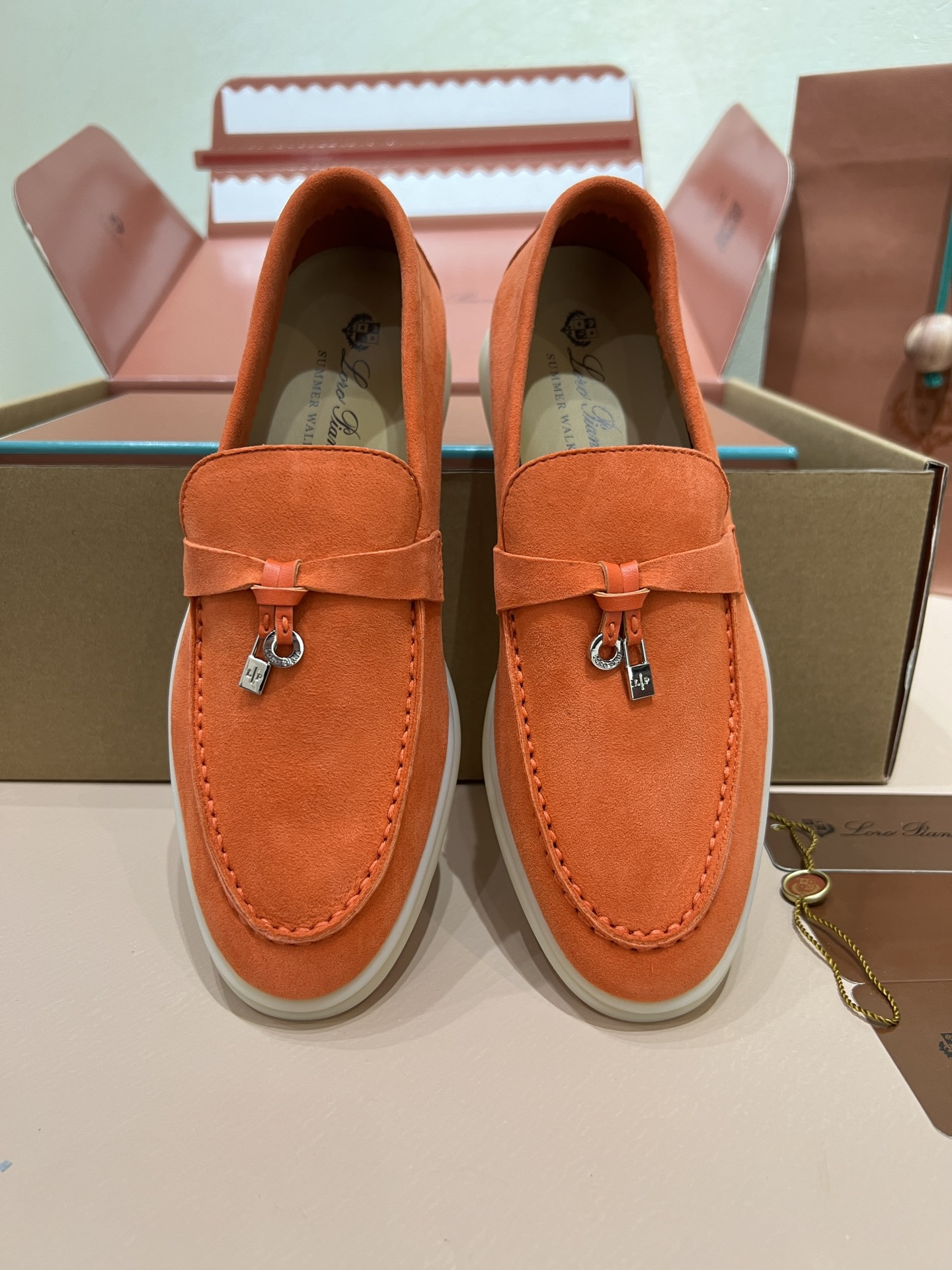 UA Loro Piana Summer Charms Walk Loafers