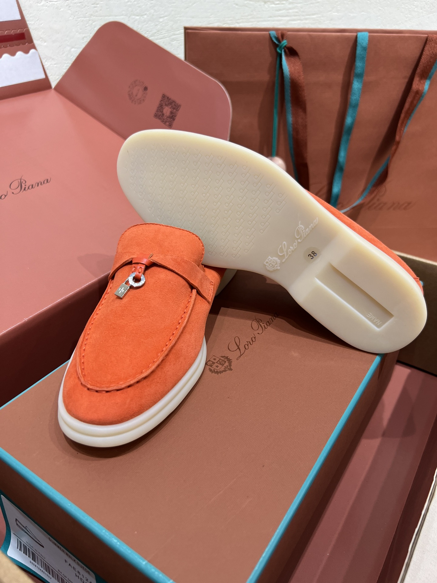 UA Loro Piana Summer Charms Walk Loafers