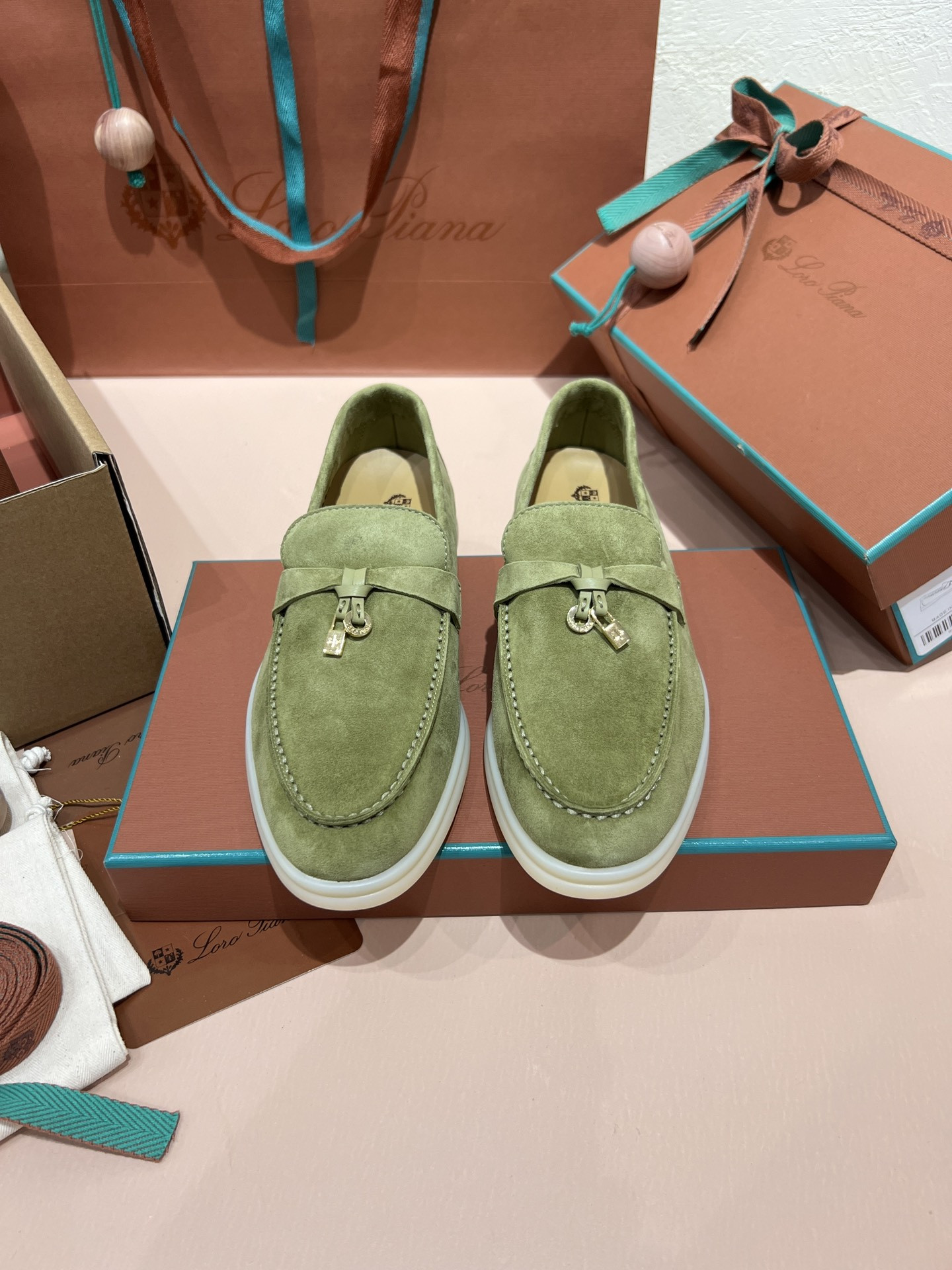 UA Loro Piana Summer Charms Walk Loafers