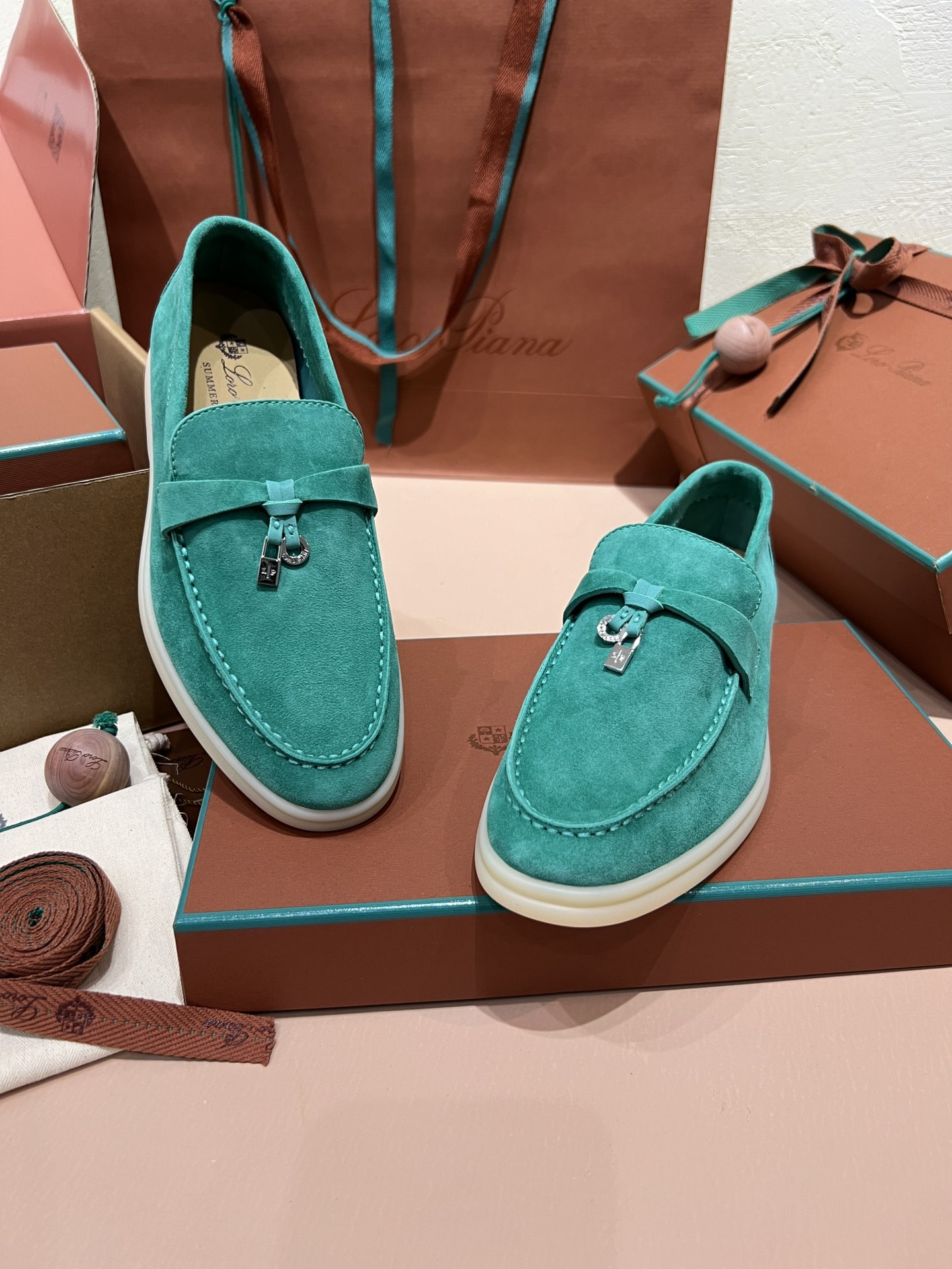UA Loro Piana Summer Charms Walk Loafers