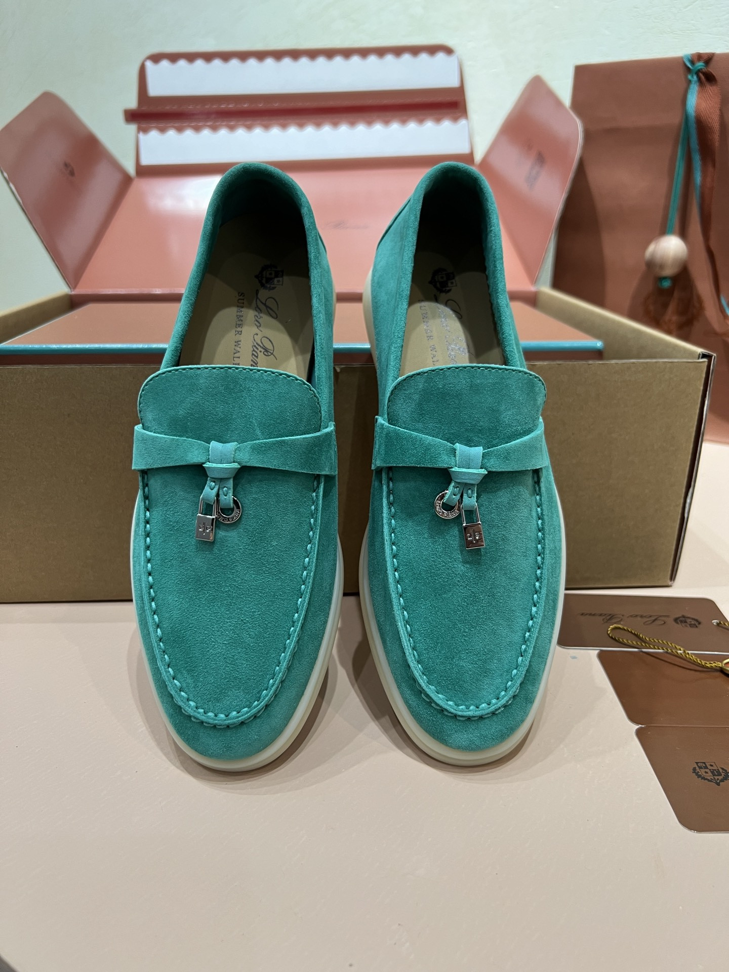 UA Loro Piana Summer Charms Walk Loafers