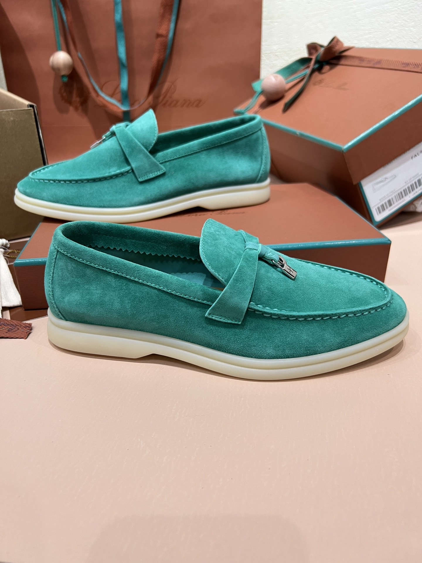UA Loro Piana Summer Charms Walk Loafers