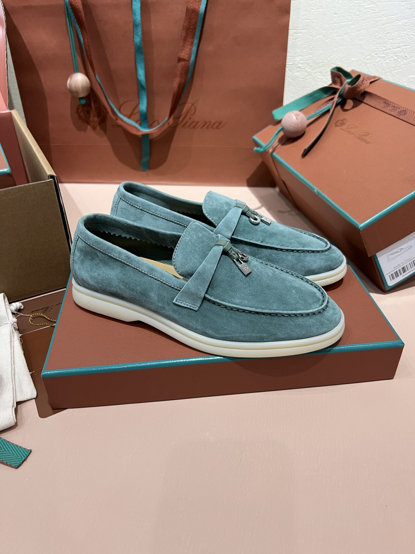 UA Loro Piana Summer Charms Walk Loafers