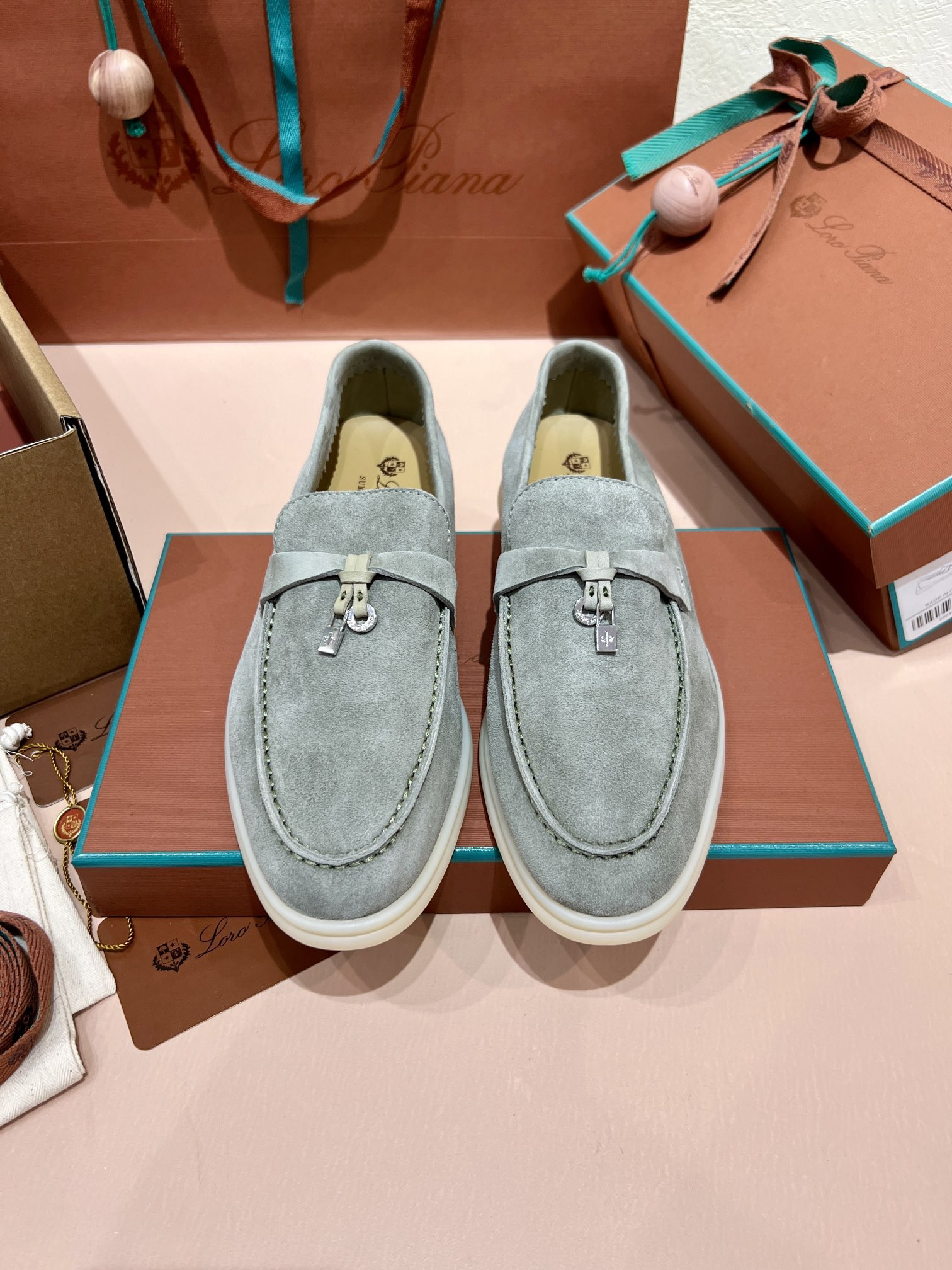 UA Loro Piana Summer Charms Walk Loafers