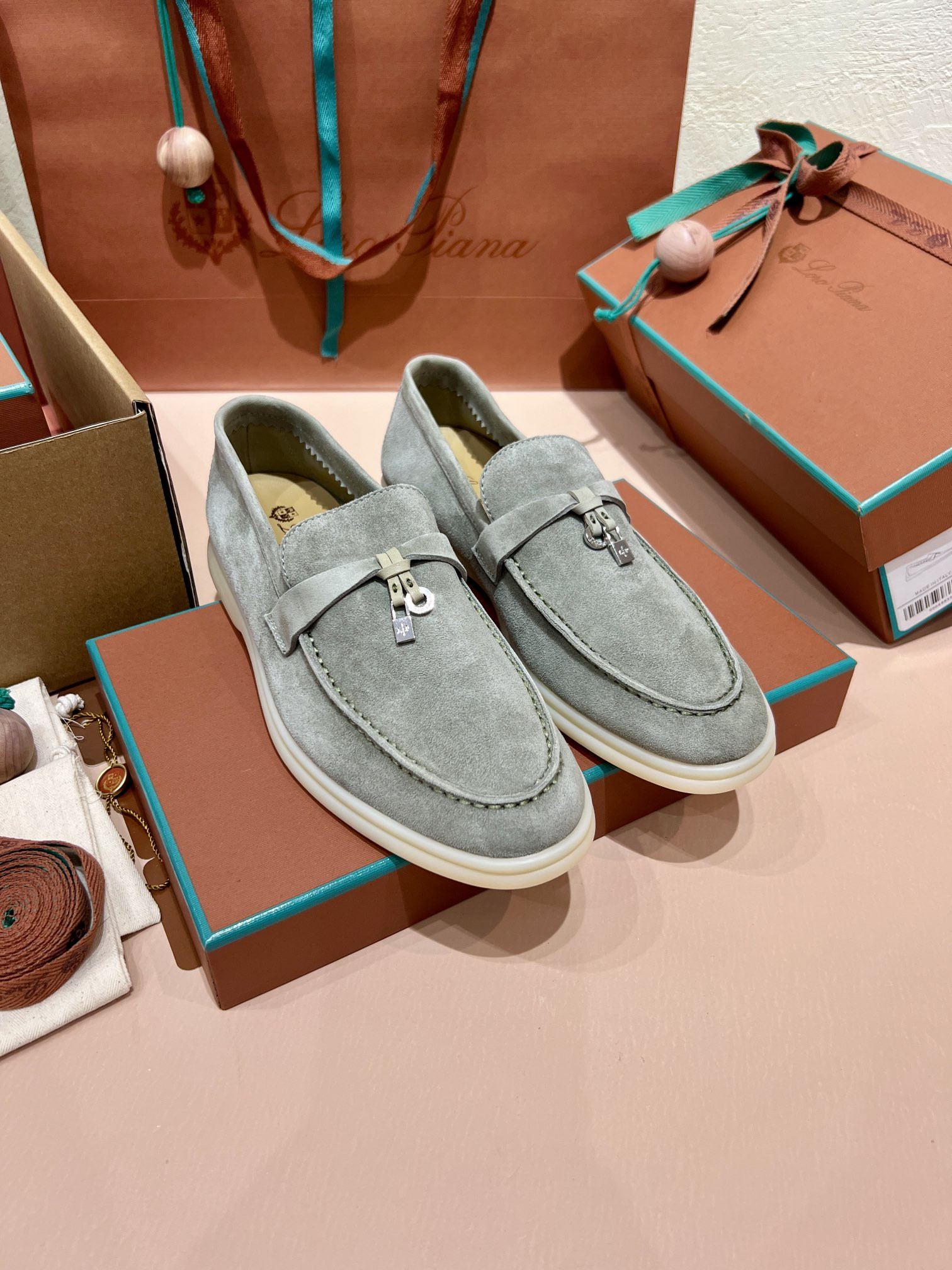 UA Loro Piana Summer Charms Walk Loafers
