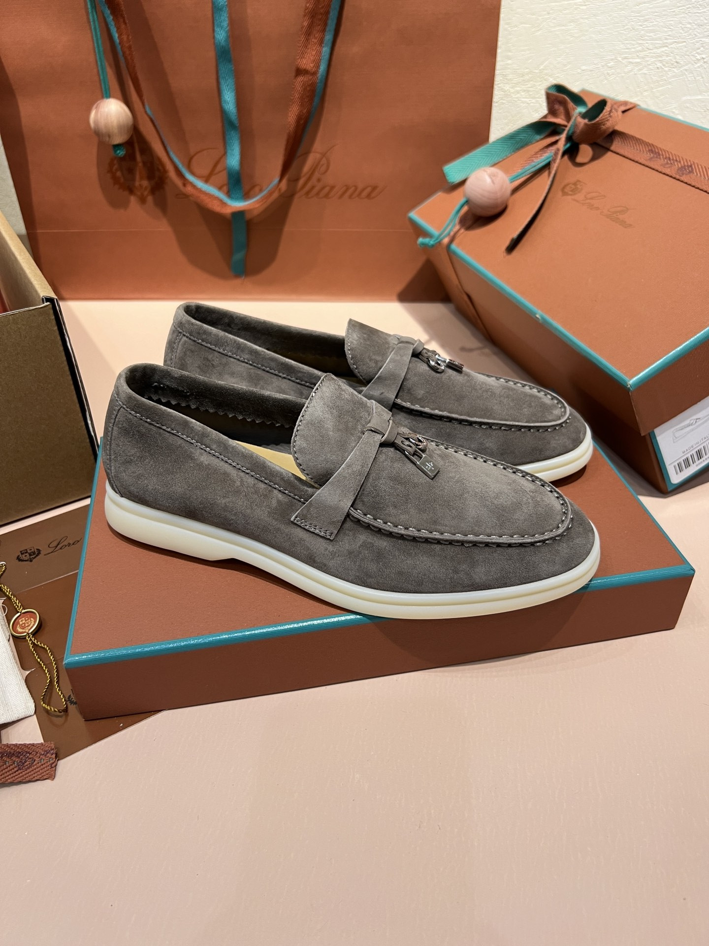 UA Loro Piana Summer Charms Walk Loafers