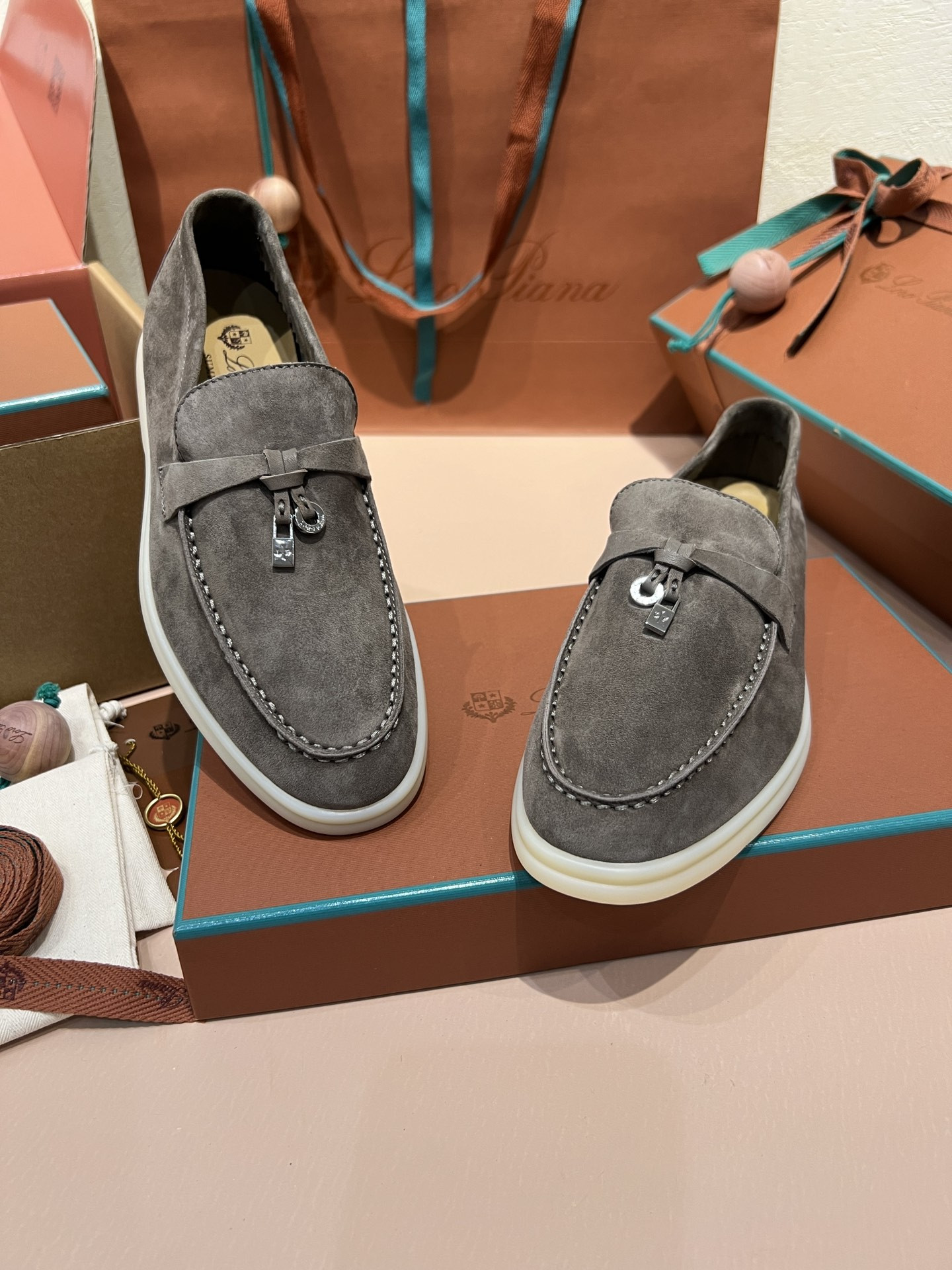 UA Loro Piana Summer Charms Walk Loafers