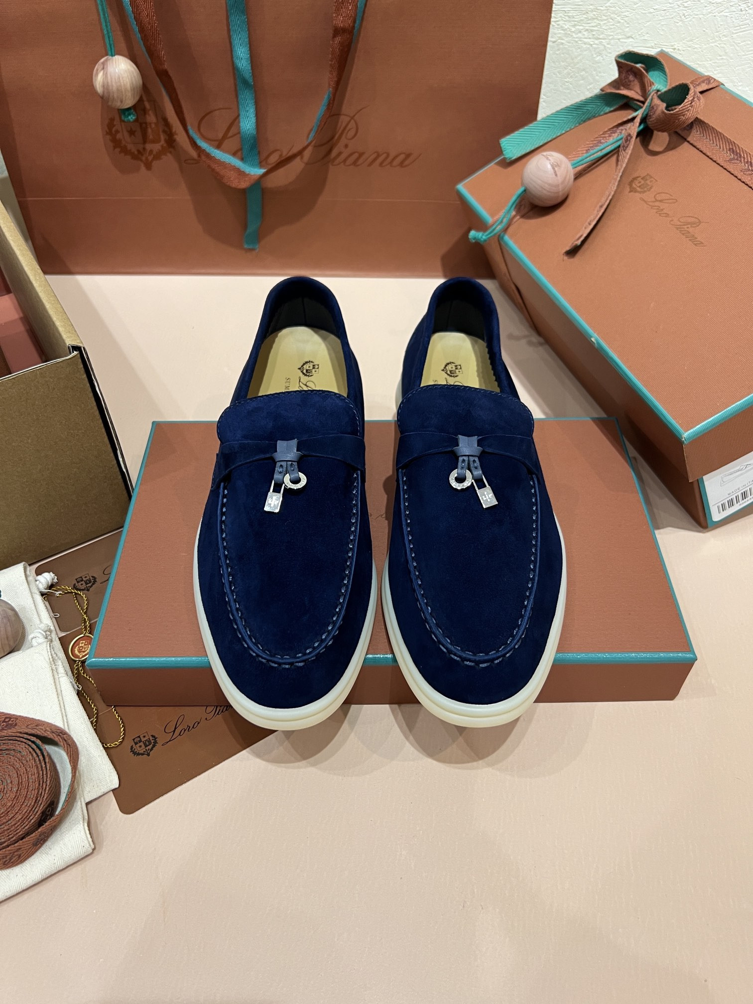 UA Loro Piana Summer Charms Walk Loafers