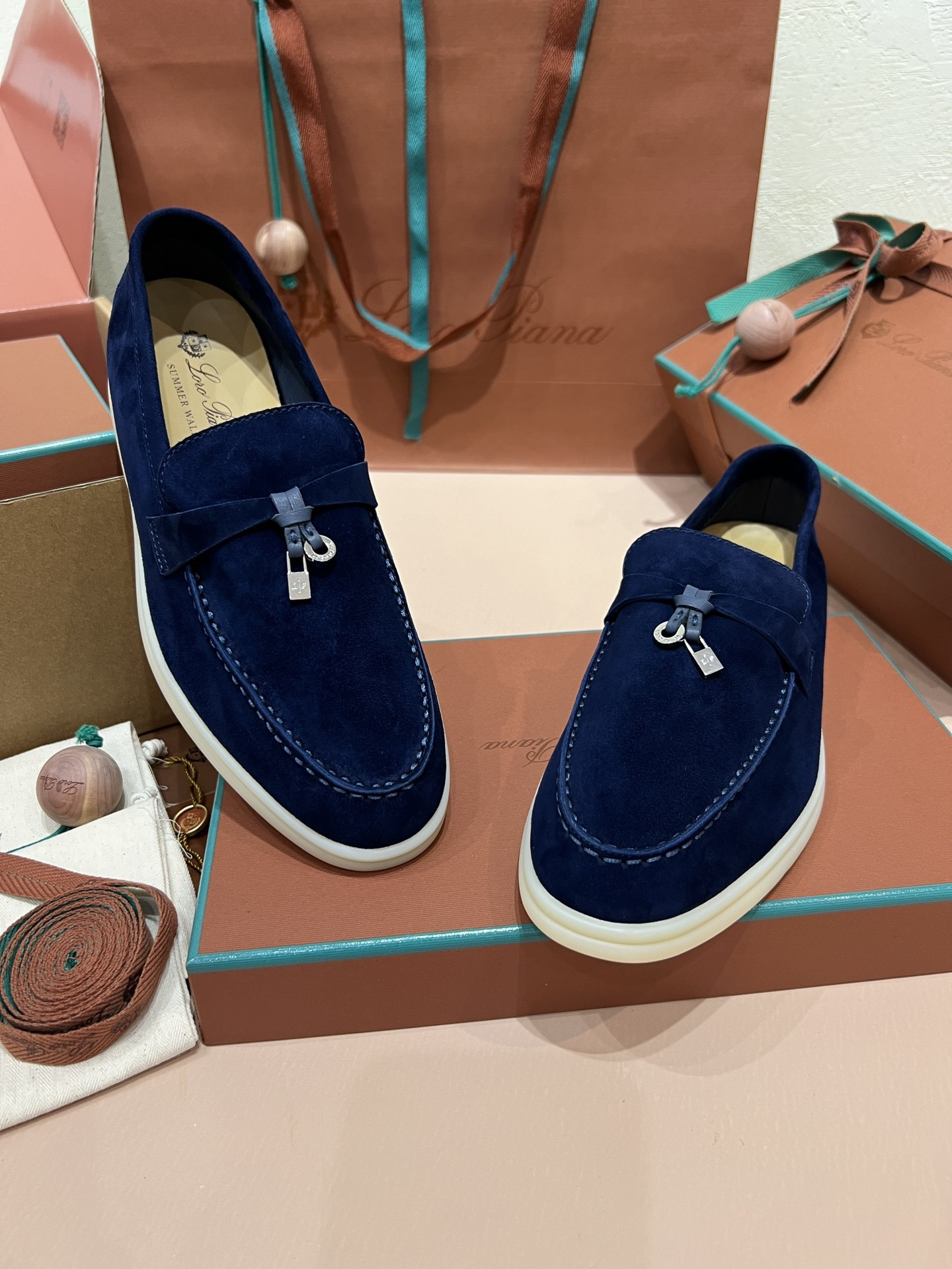 UA Loro Piana Summer Charms Walk Loafers