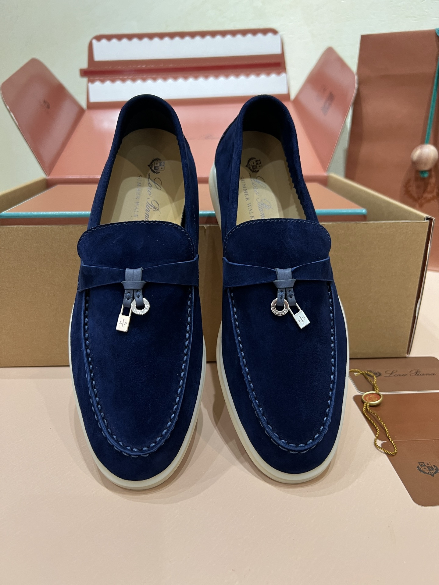 UA Loro Piana Summer Charms Walk Loafers
