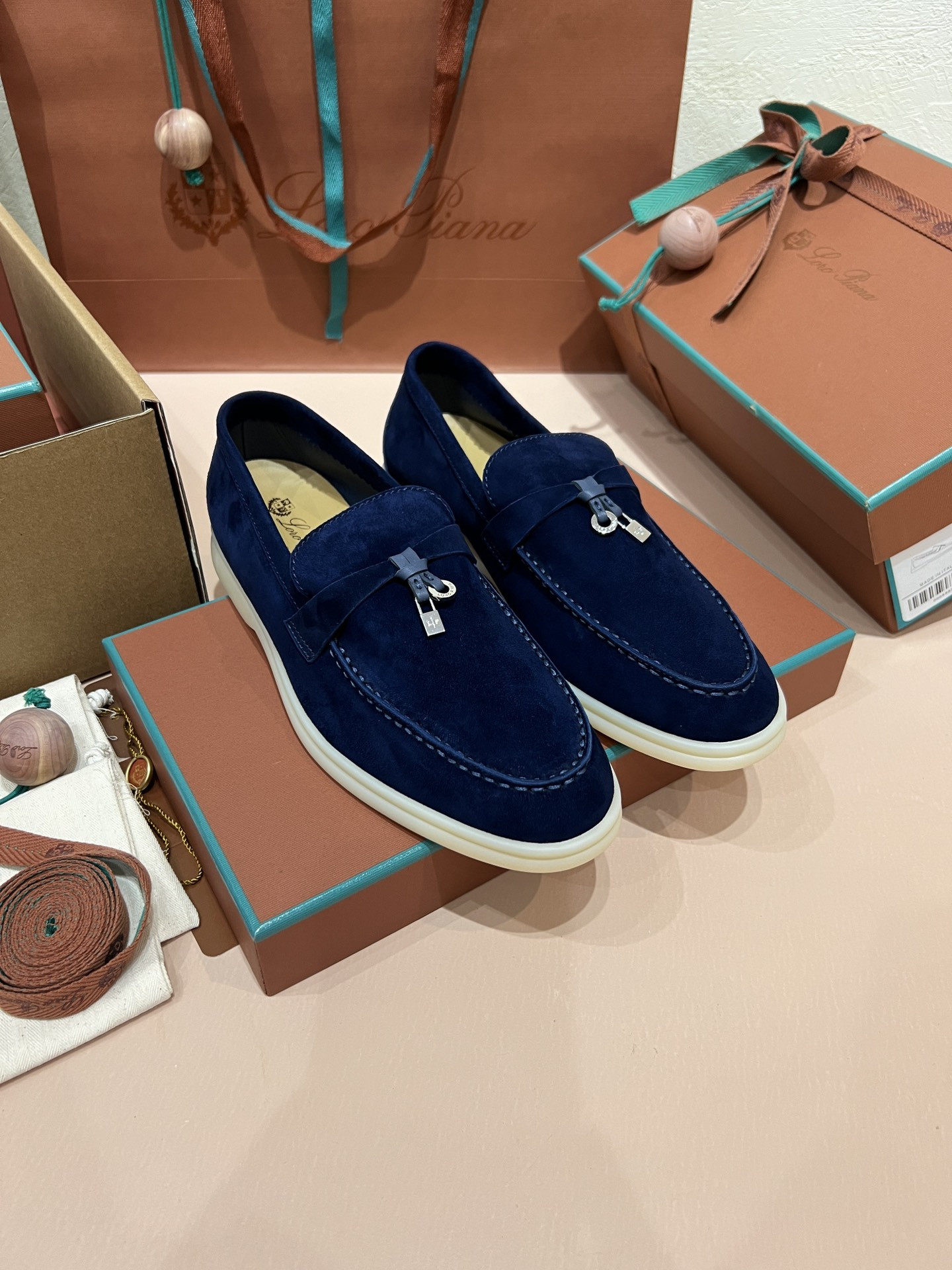 UA Loro Piana Summer Charms Walk Loafers
