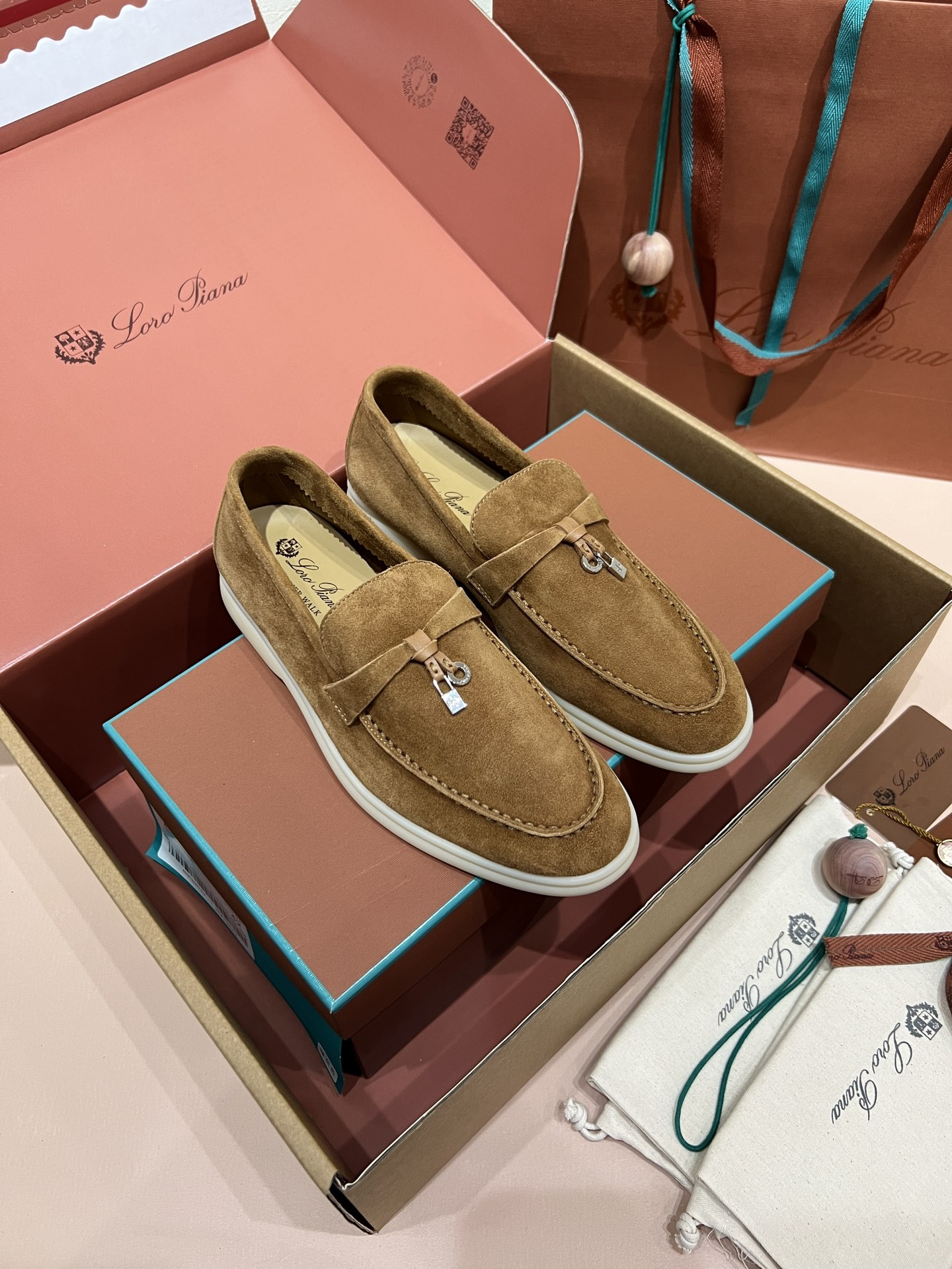 UA Loro Piana Summer Charms Walk Loafers