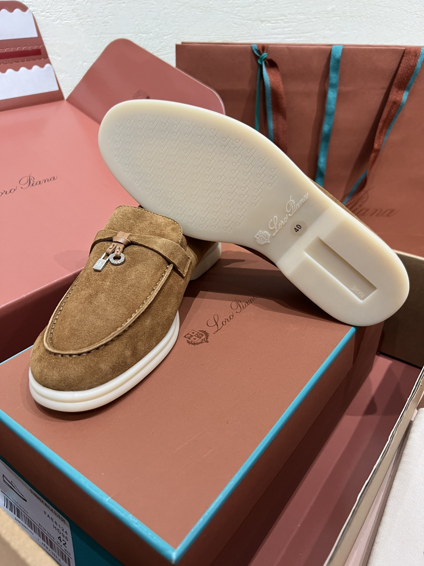 UA Loro Piana Summer Charms Walk Loafers