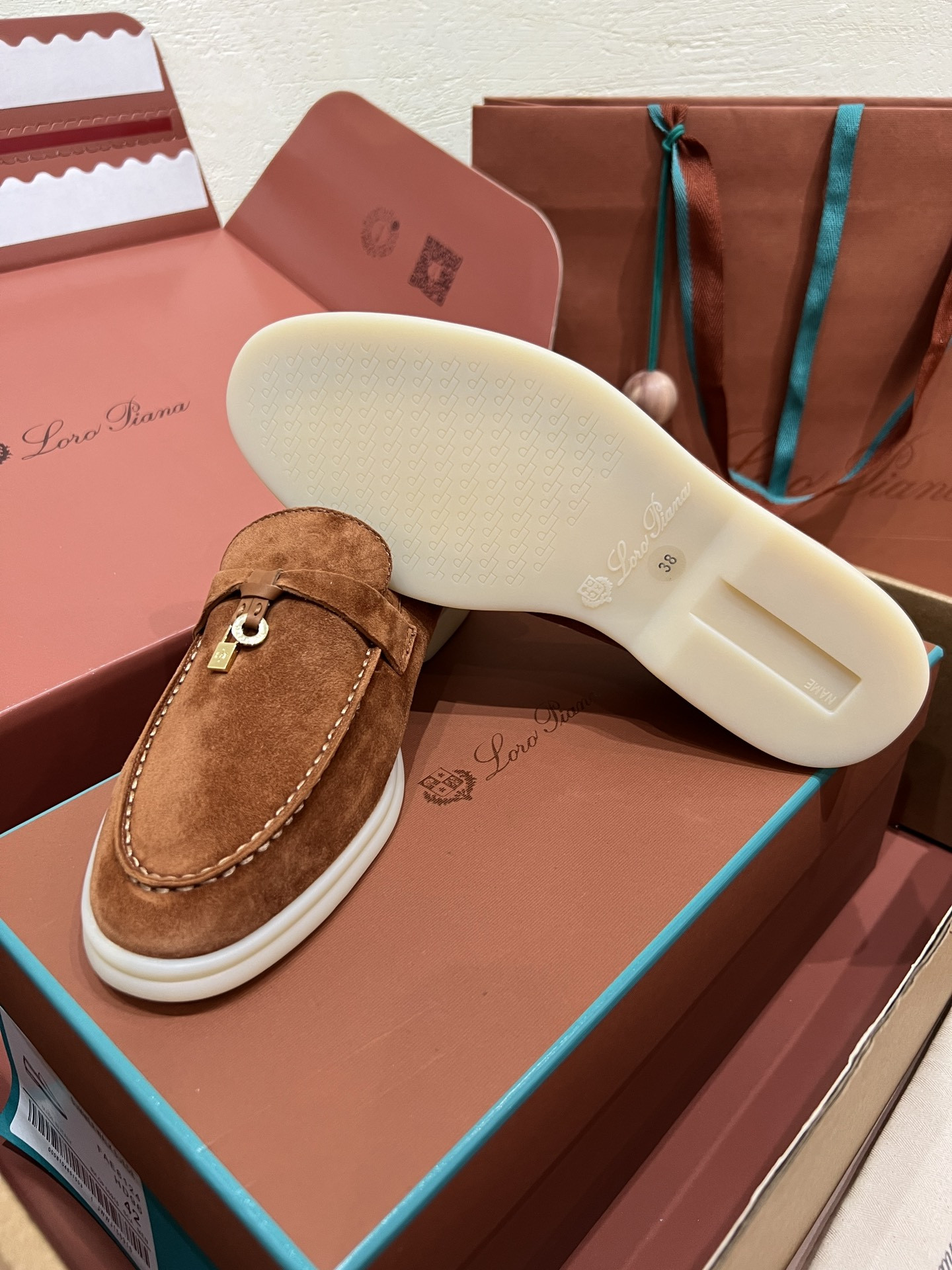 UA Loro Piana Summer Charms Walk Loafers