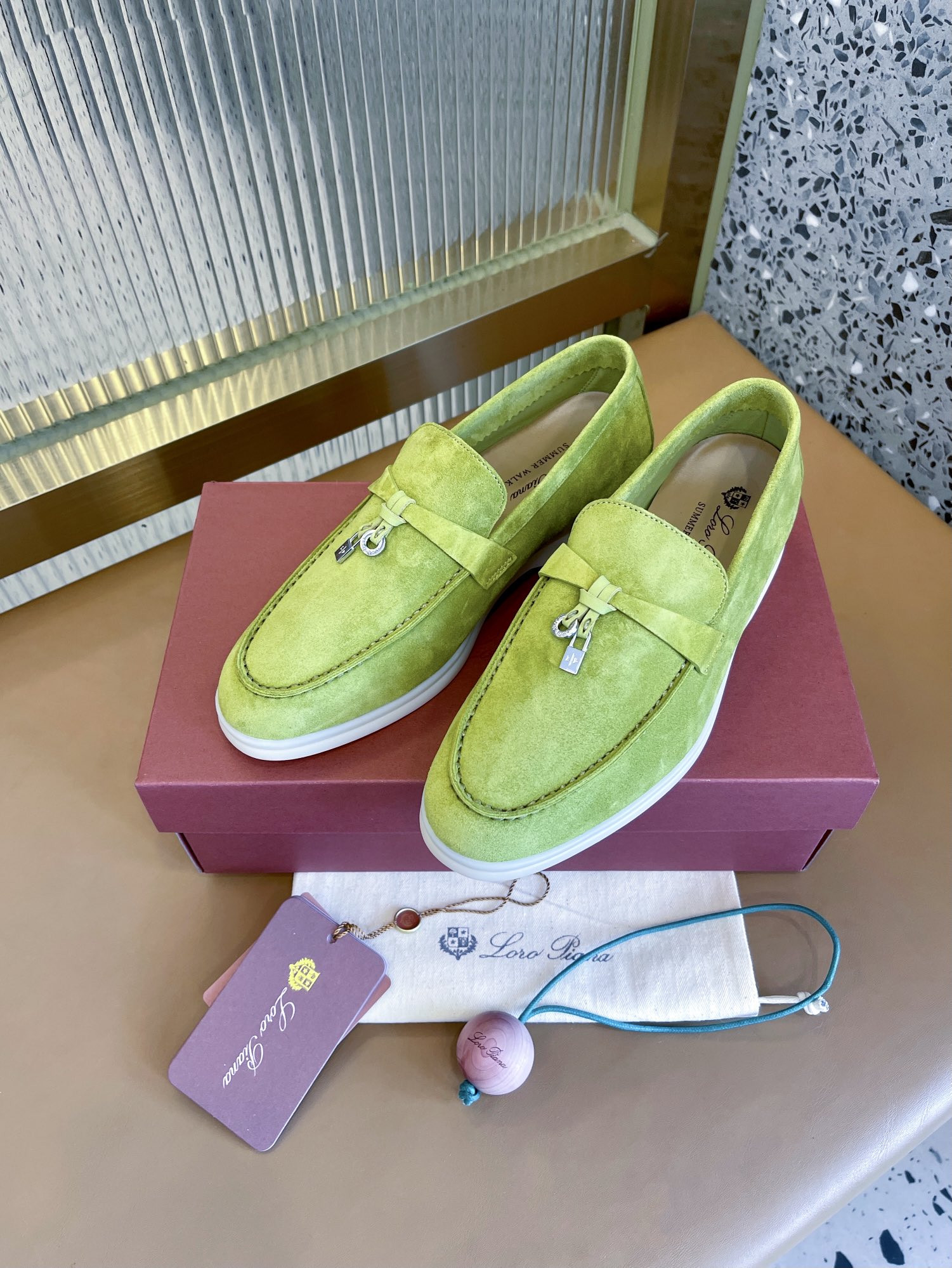 UA Loro Piana Summer Charms Walk Loafers