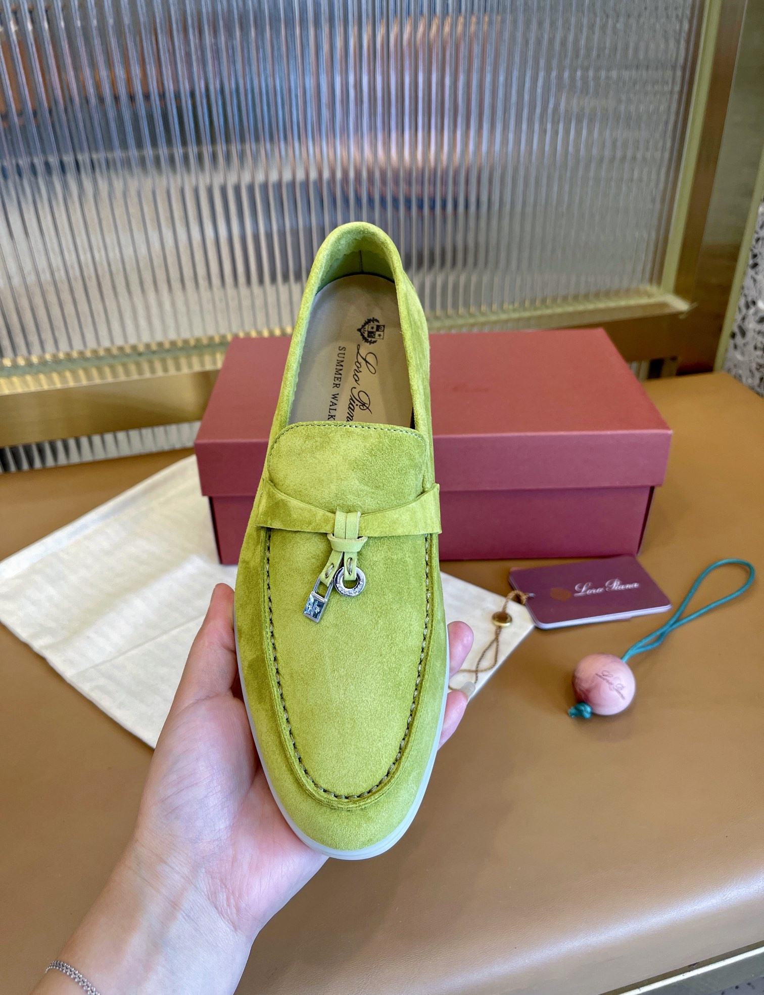 UA Loro Piana Summer Charms Walk Loafers