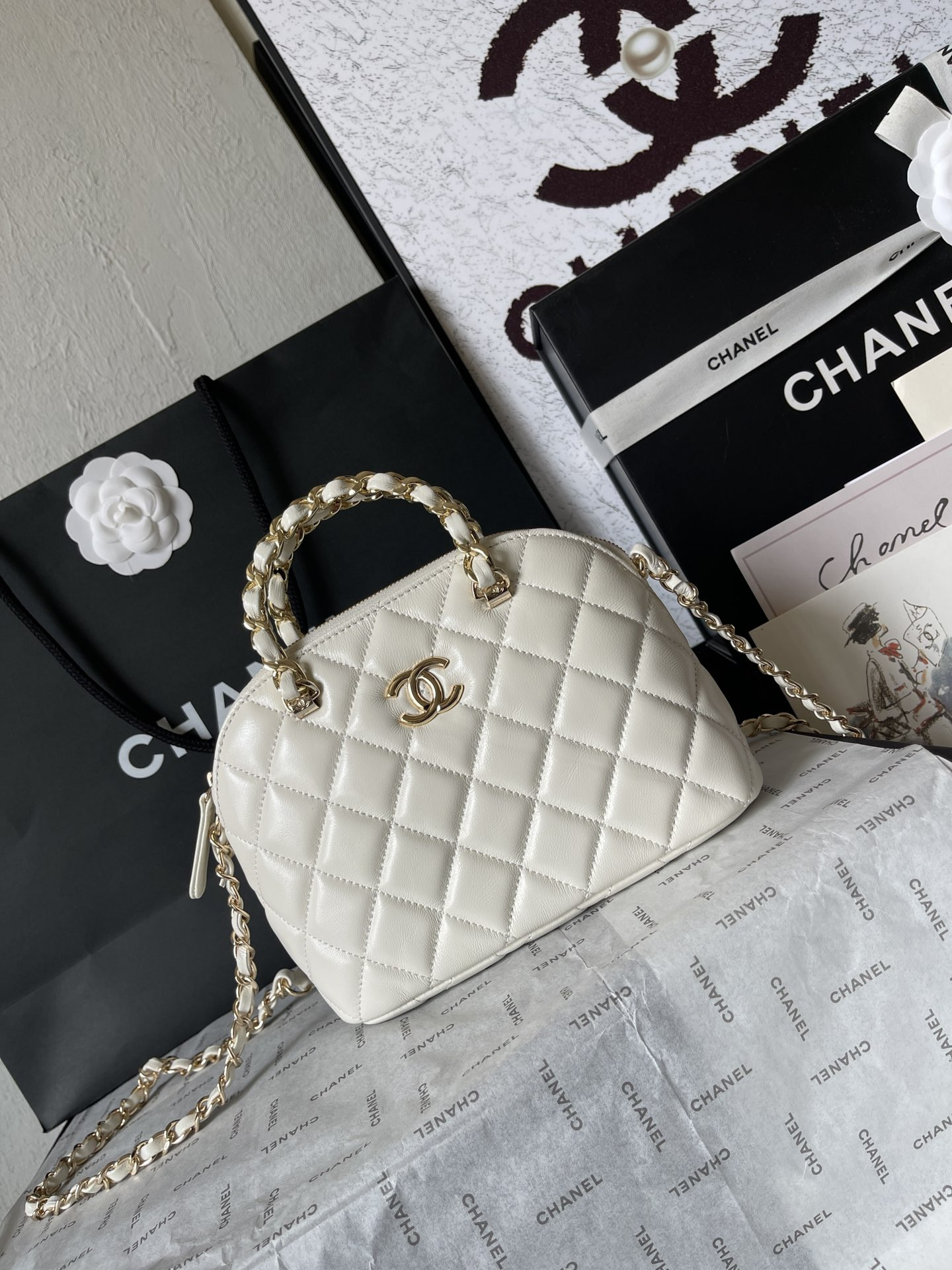 Chanel Small Shopping Bag 15x20x6CM