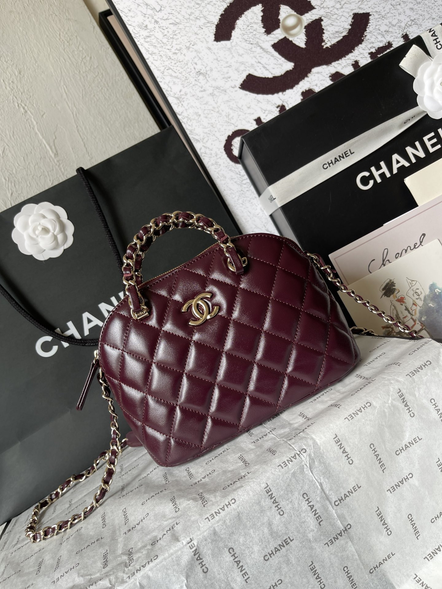 Chanel Small Shopping Bag 15x20x6CM