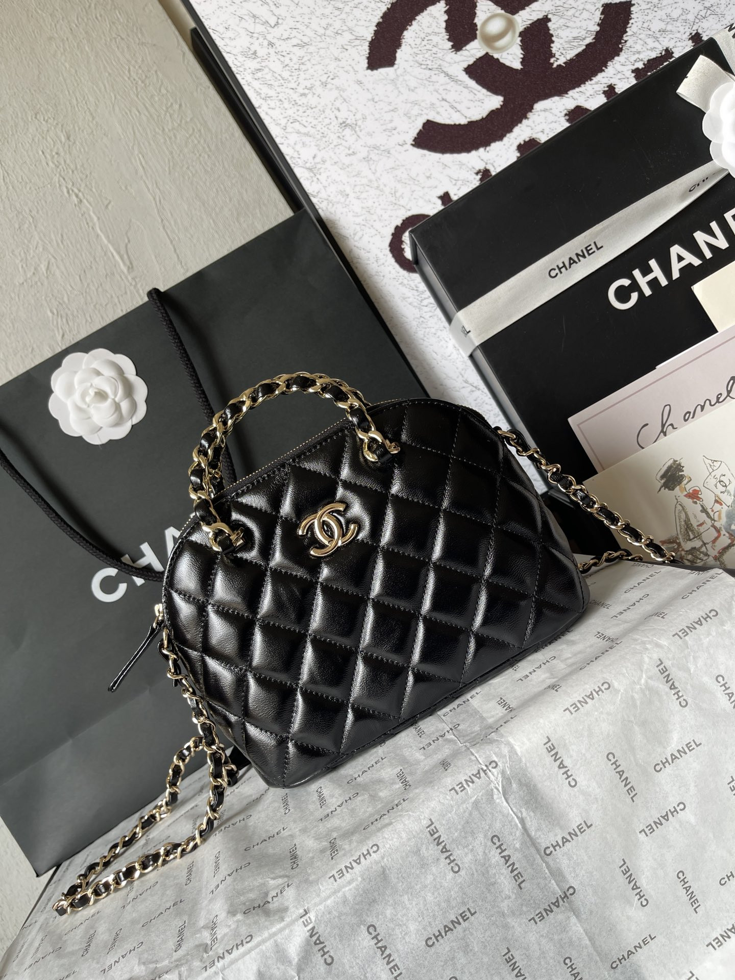 Chanel Small Shopping Bag 15x20x6CM
