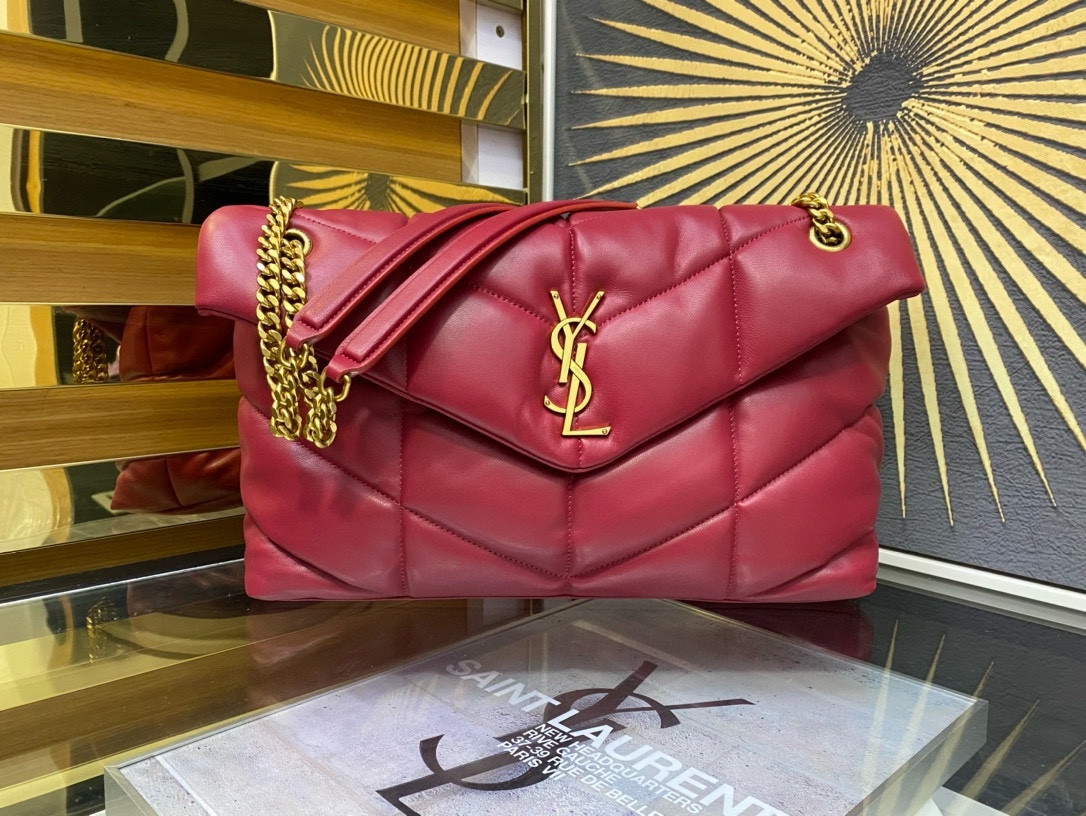 YSL LOULOU PUFFER 35x23x13.5cm