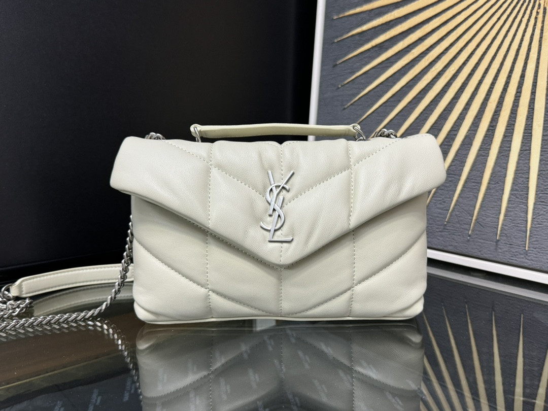 YSL LOULOU PUFFER 23x15.5x8.5cm