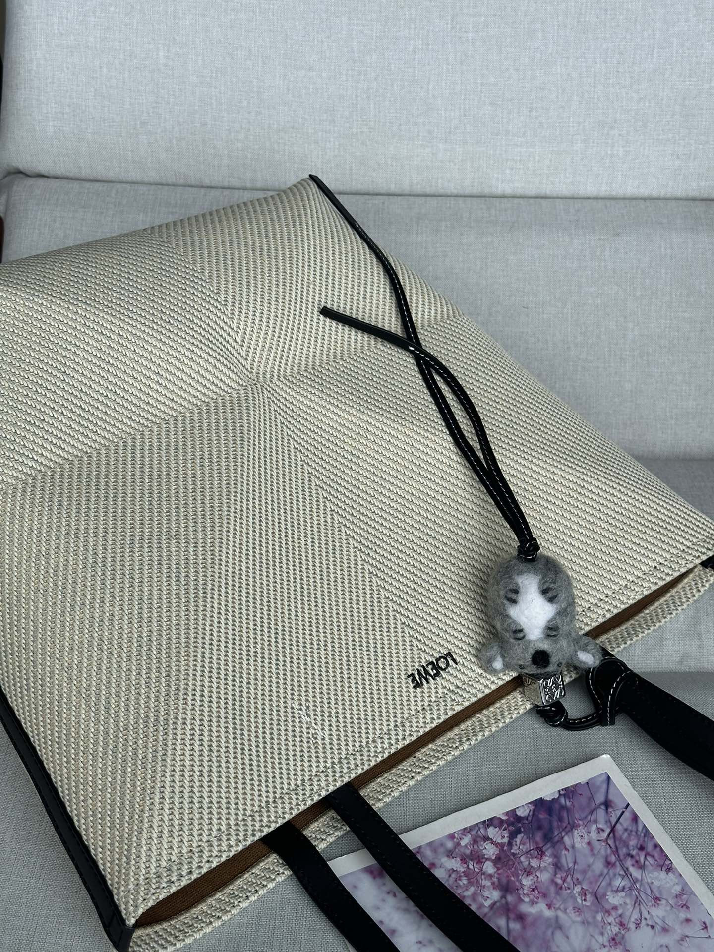 LOEWE Puzzle Fold tote 21x5.5x31cm