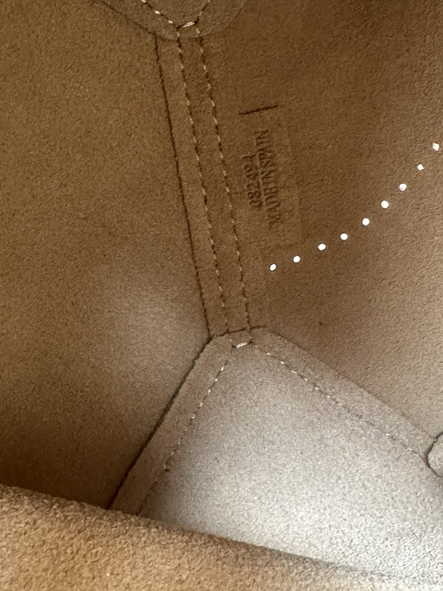 LOEWE Mini Puzzle Fold tote in shiny calfskin 16.5x9.5x20cm