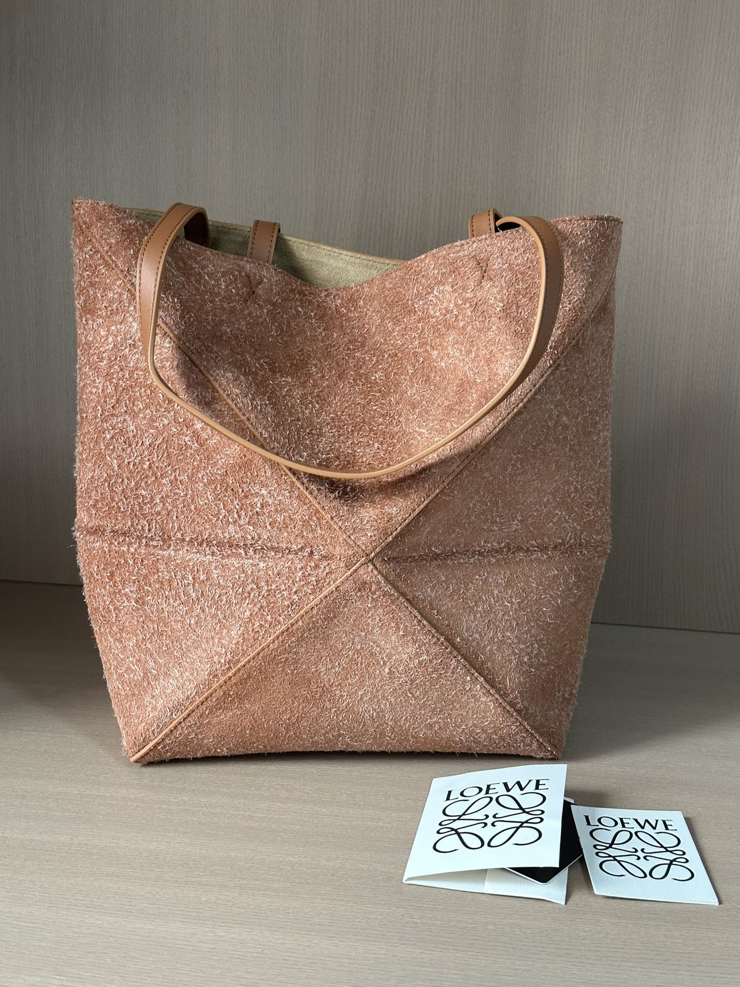 LOEWE Medium Puzzle Fold tote 25.5x14.5x31.5cm