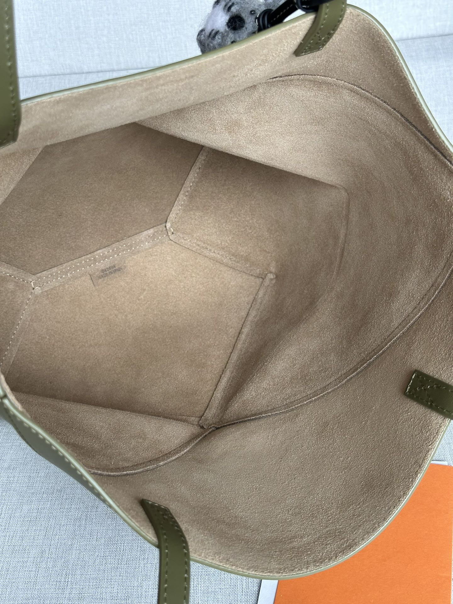 LOEWE Medium Puzzle Fold tote in shiny calfskin 25.5x14.5x31.5cm