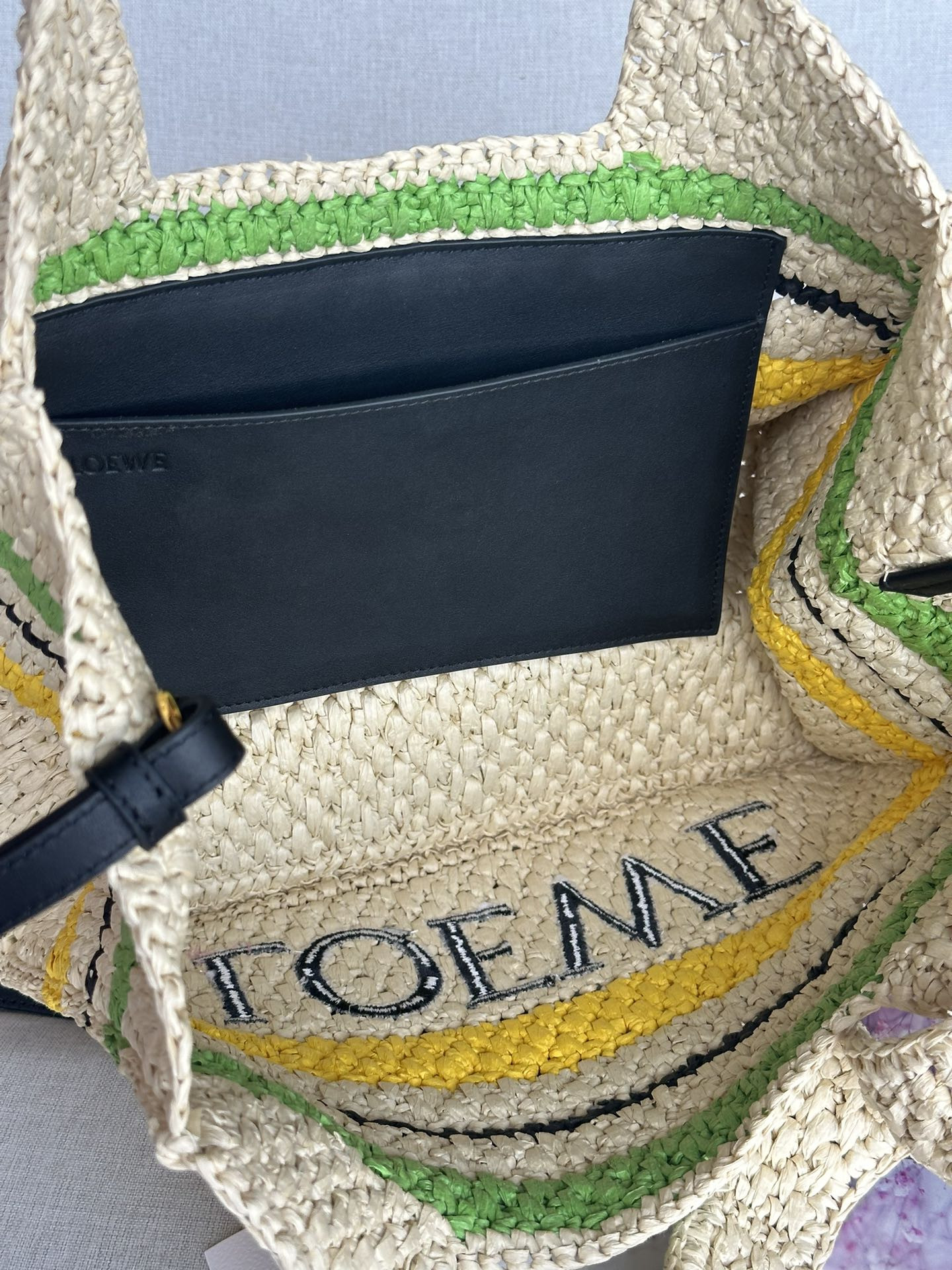 LOEWE Font Tote 30x25.5x15cm