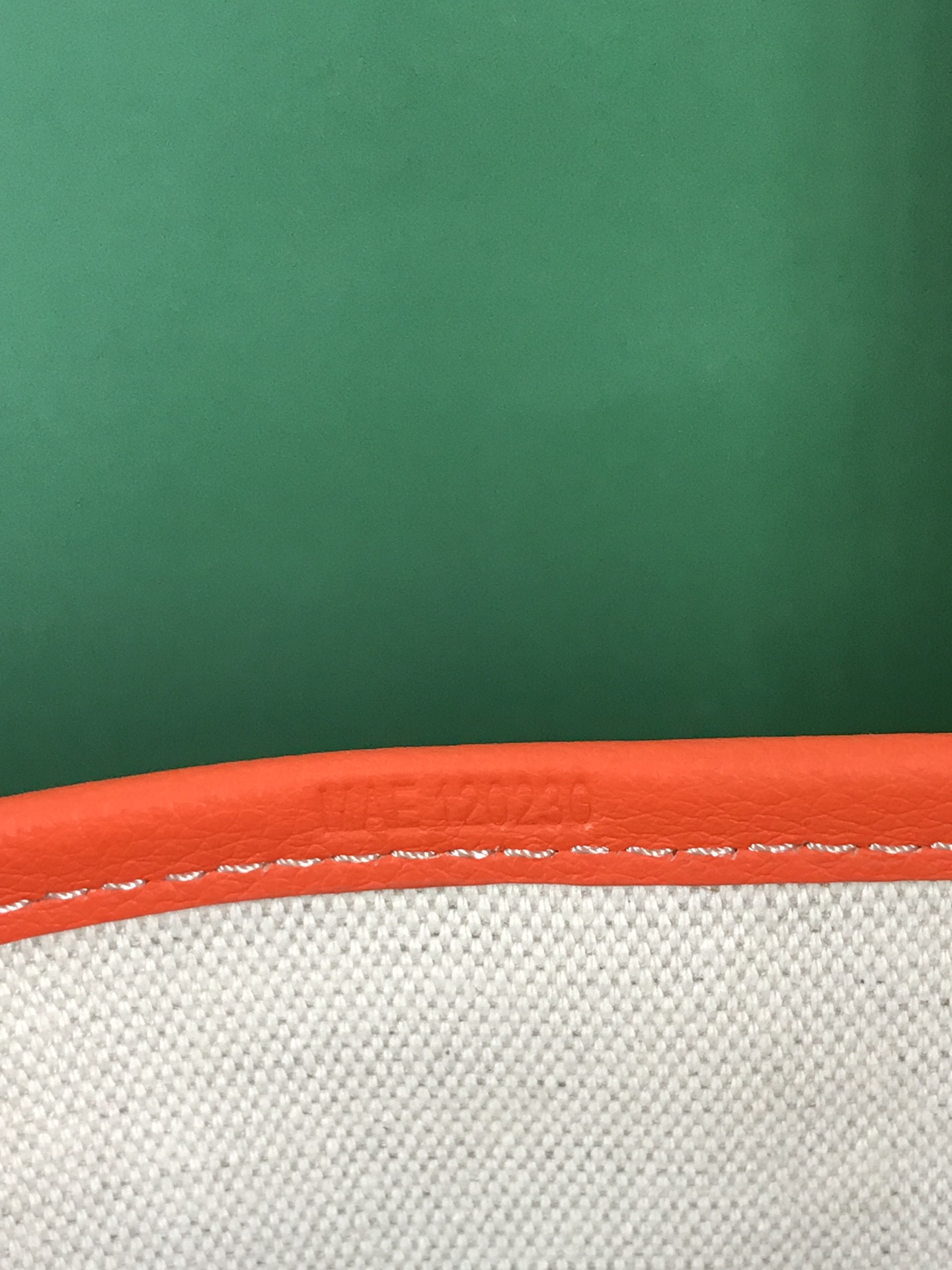 Goyard Goyardine Belharra PM Coral Tote Palladium Hardware 18x14x23cm