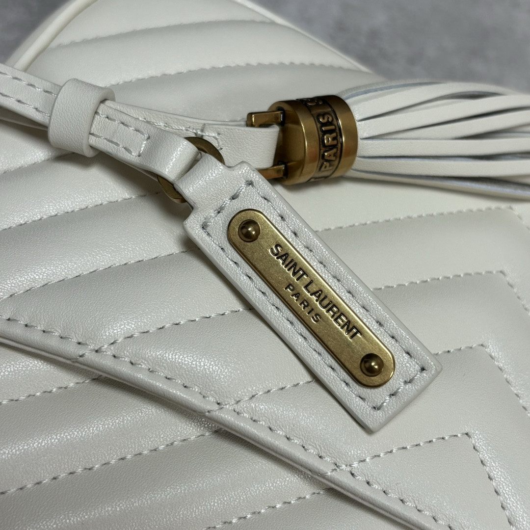 YSL LOU camera bag in quilted leather 23x16x6cm