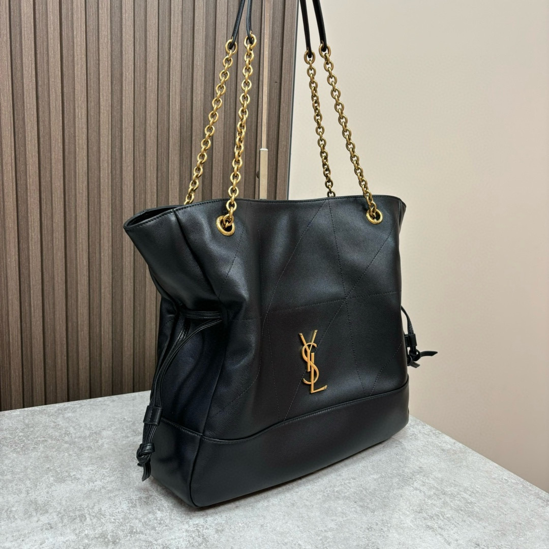 YSL JAMIE 4.3 LARGE POCHON in lambskin 27x34x3cm