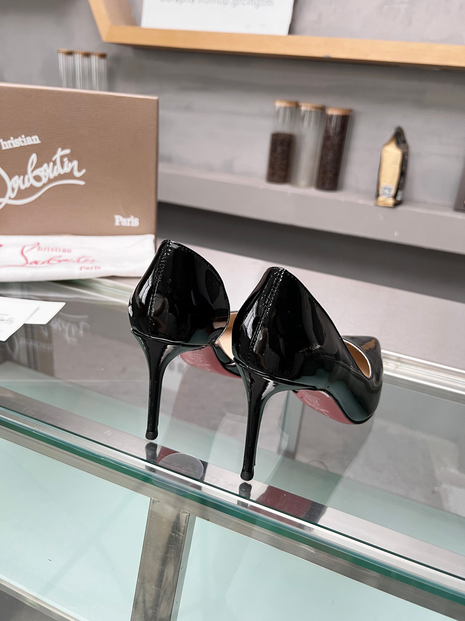 UA Christian Louboutin CL red-bottom shoes